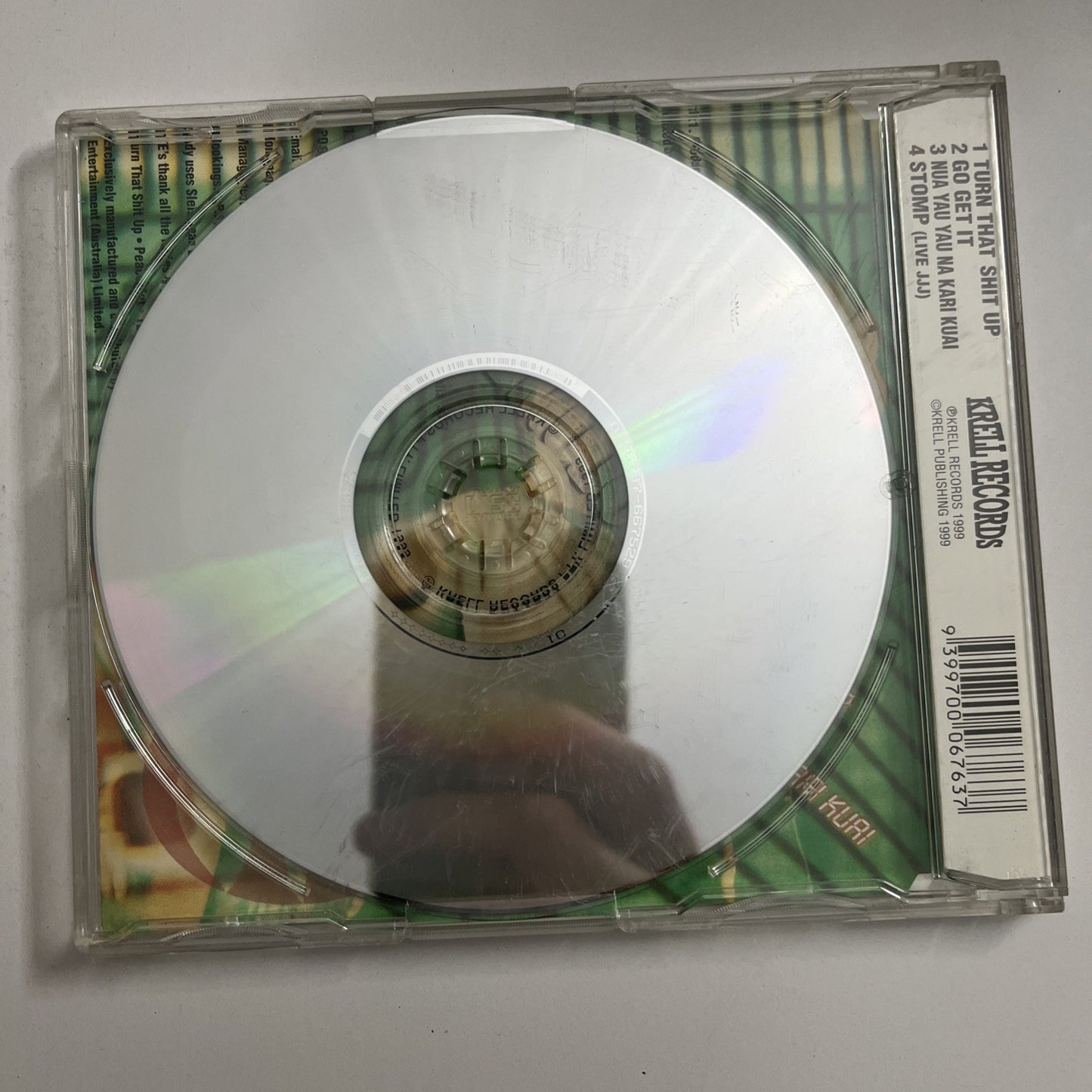 Testeagles – Turn That Shit Up (CD, 1999) Australia Single 667529 2