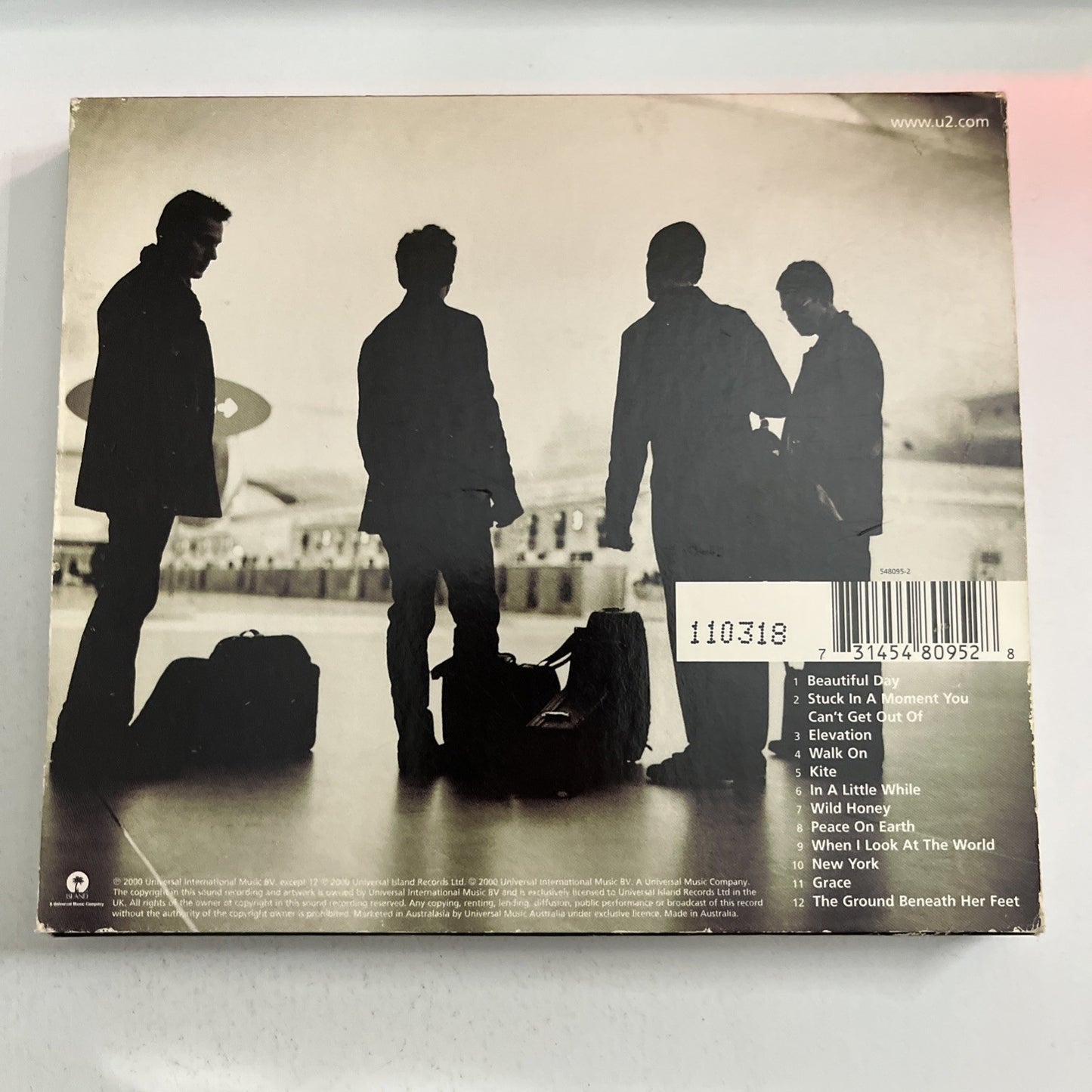 U2 – All That You Can't Leave Behind (CD, 2000) Australia Limited Edition Bonus