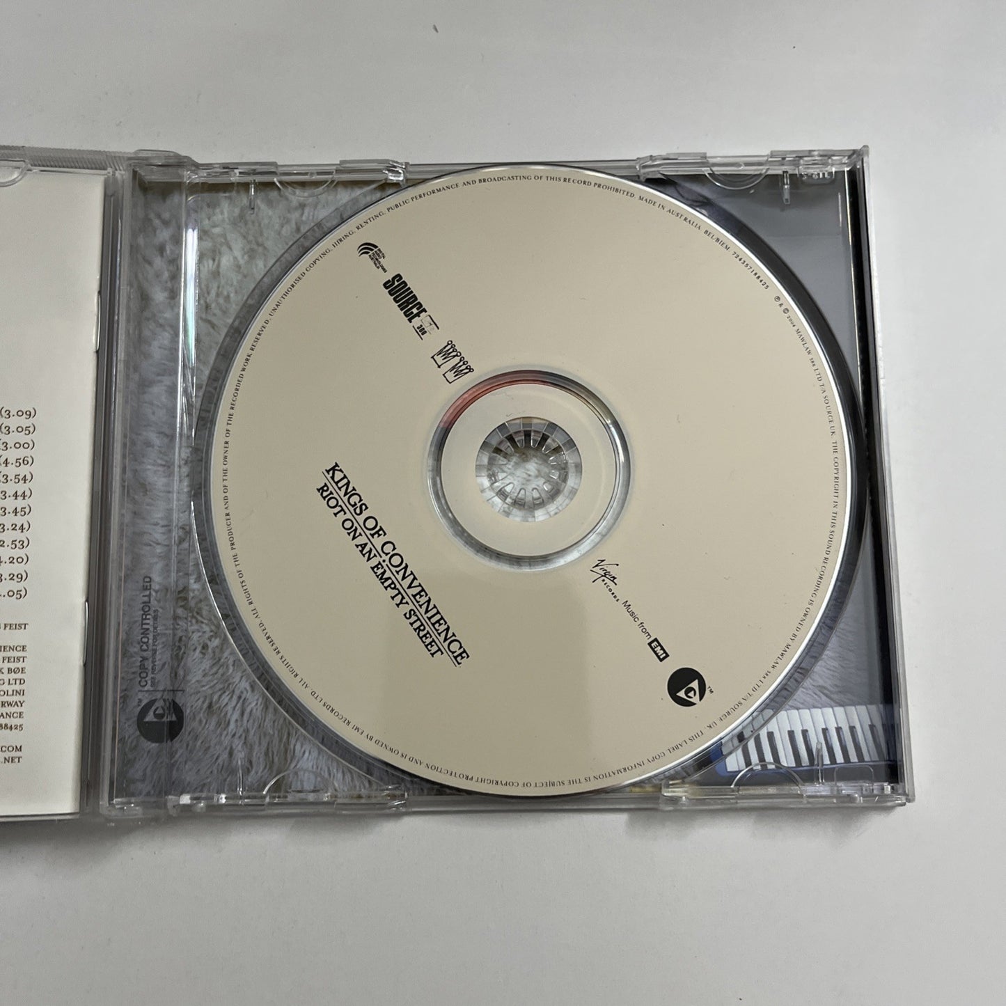 Kings Of Convenience – Riot On An Empty Street (CD, 2004) Europe 0724357188425