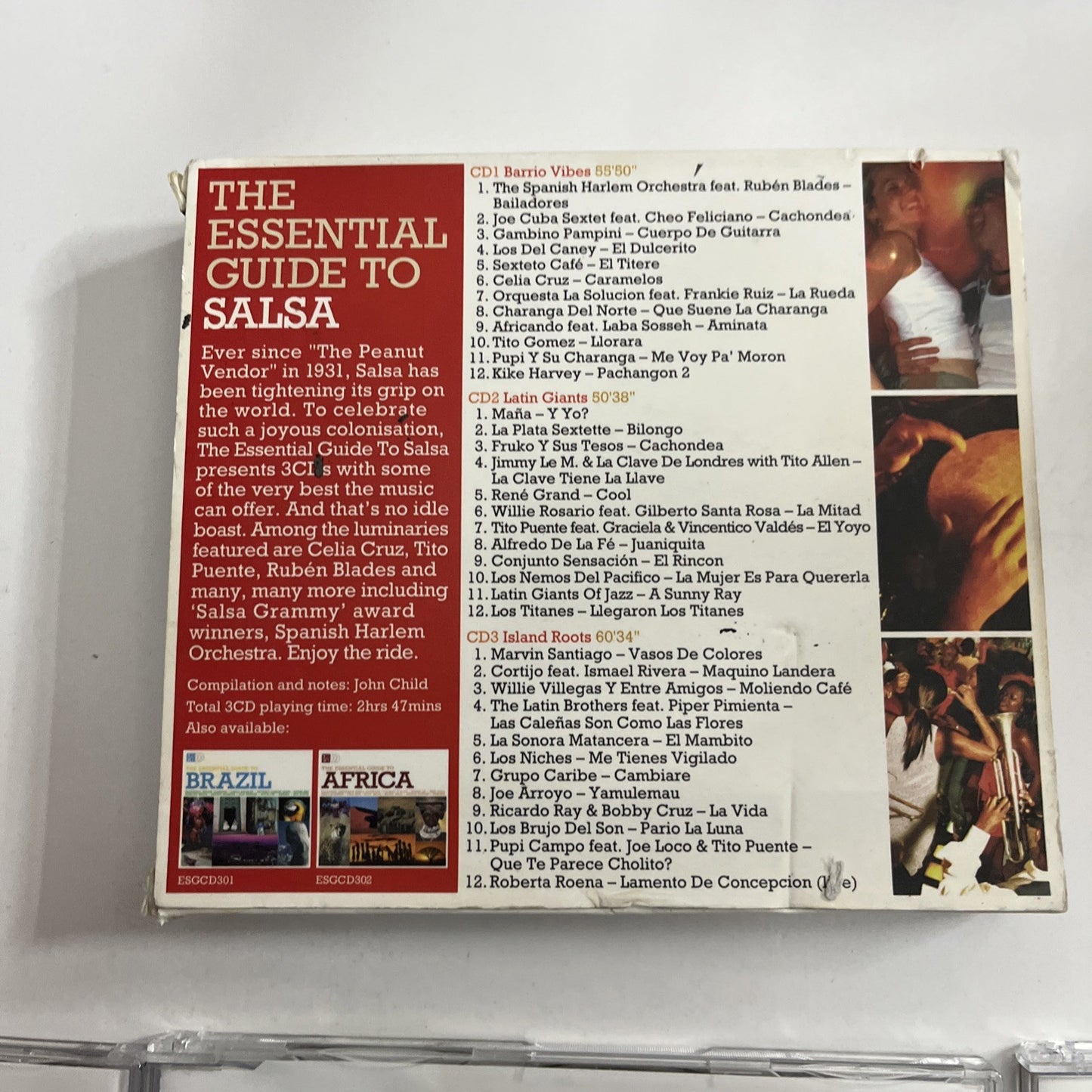 Various – The Essential Guide To Salsa (CD, 2005) 3-Disc UK ESGCD303