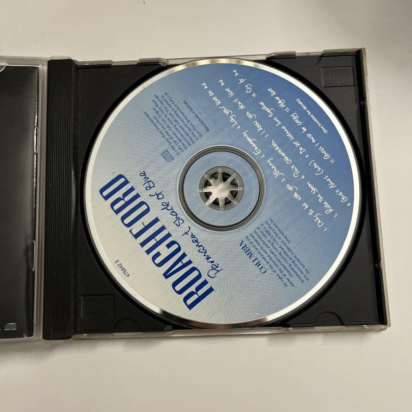 Roachford – Permanent Shade Of Blue (CD, 1994) Australia 475842 2