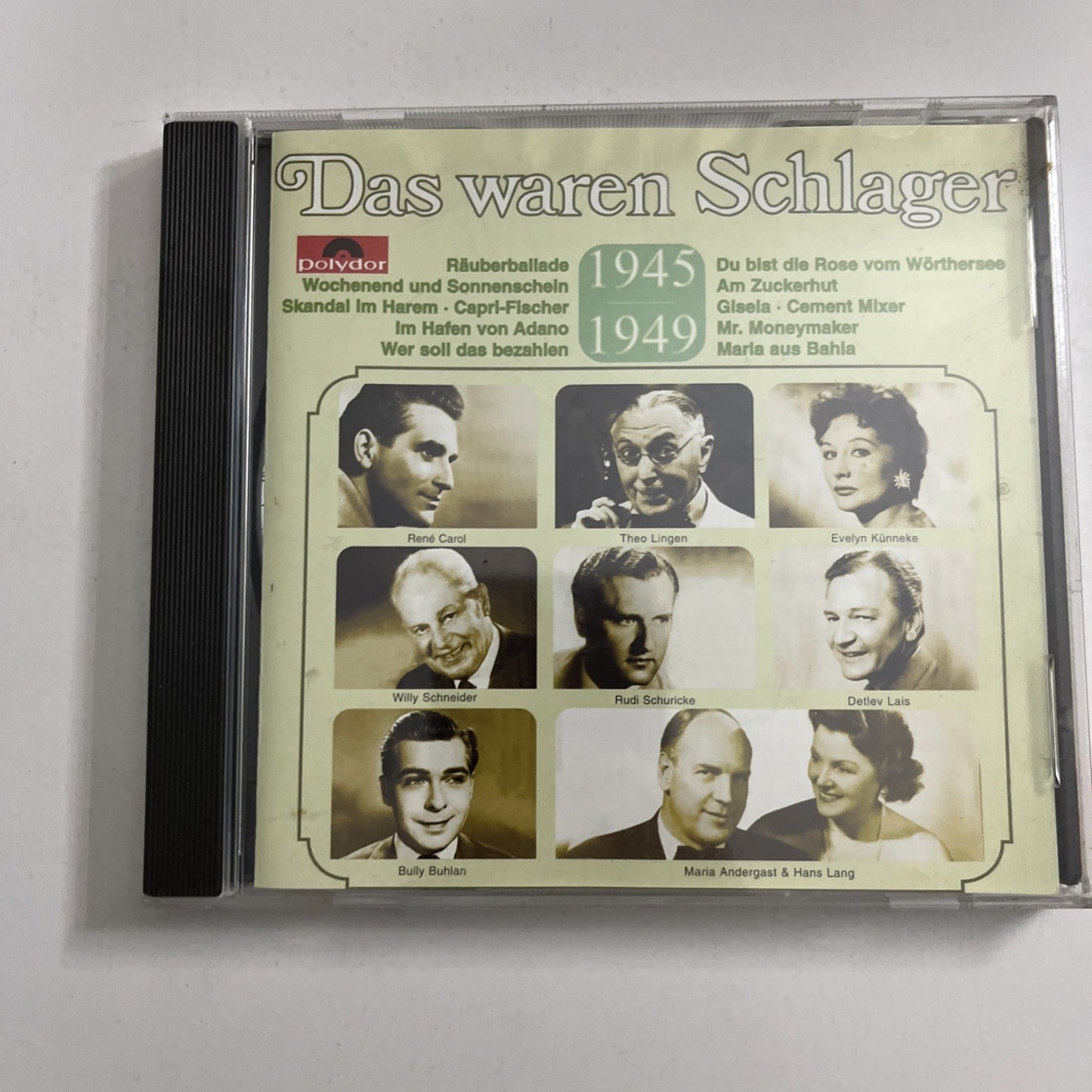 Various – Das Waren Schlager 1945 - 1949 (CD, 1999) Germany 543 240-2