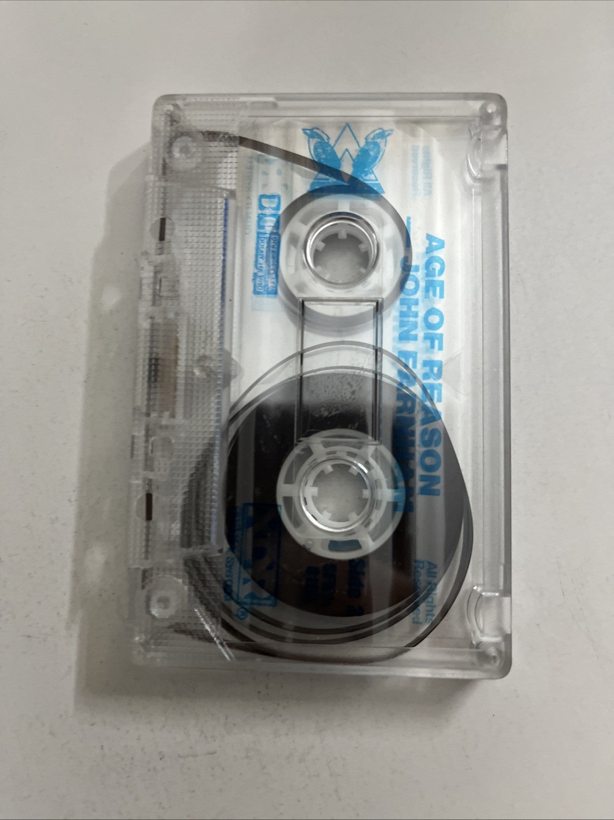John Farnham – Age Of Reason (Cassette, 1988) Australasia SFK1 0168
