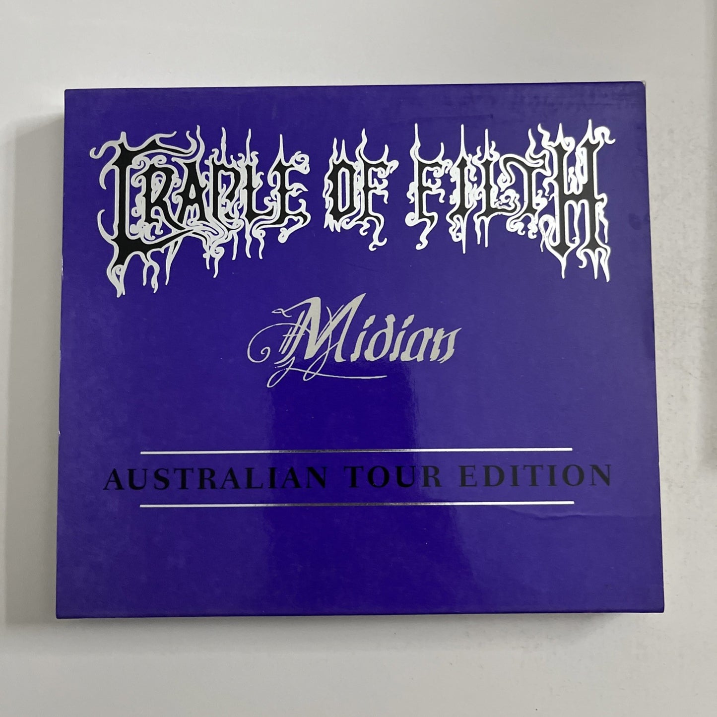 Cradle Of Filth – Midian Australian Tour Edition (CD, 2000) CDMFN666