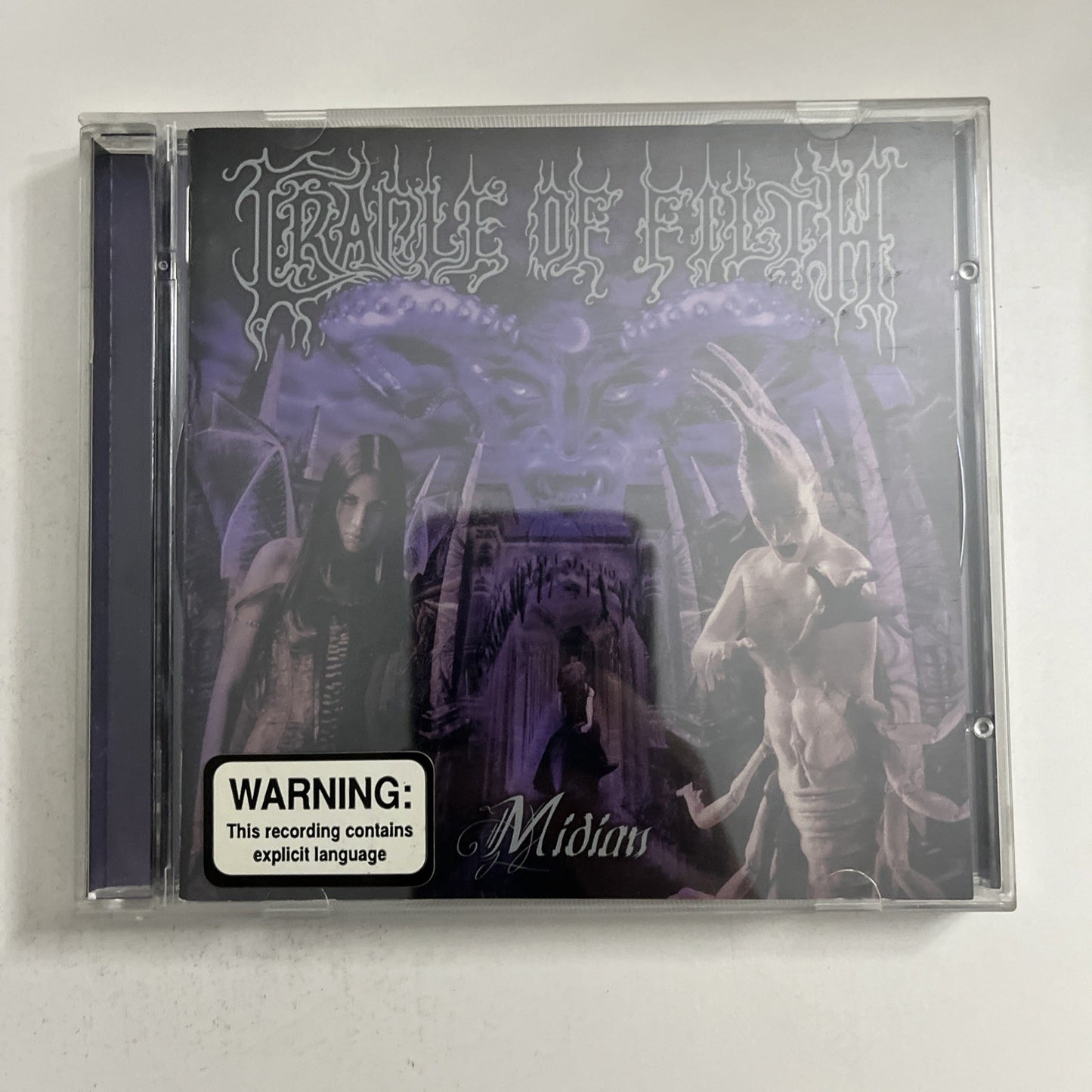 Cradle Of Filth – Midian Australian Tour Edition (CD, 2000) CDMFN666