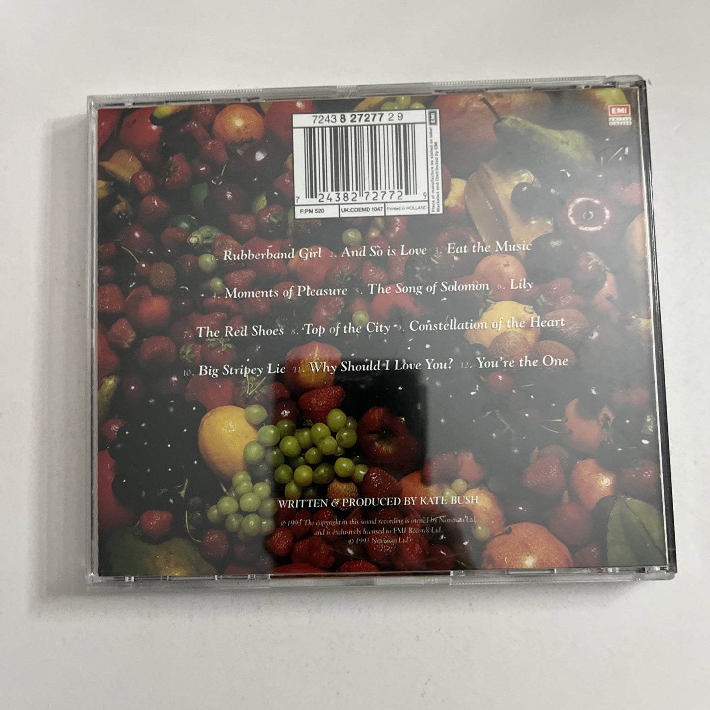 Kate Bush – The Red Shoes (CD, 1993) Europe CDEMD 1047