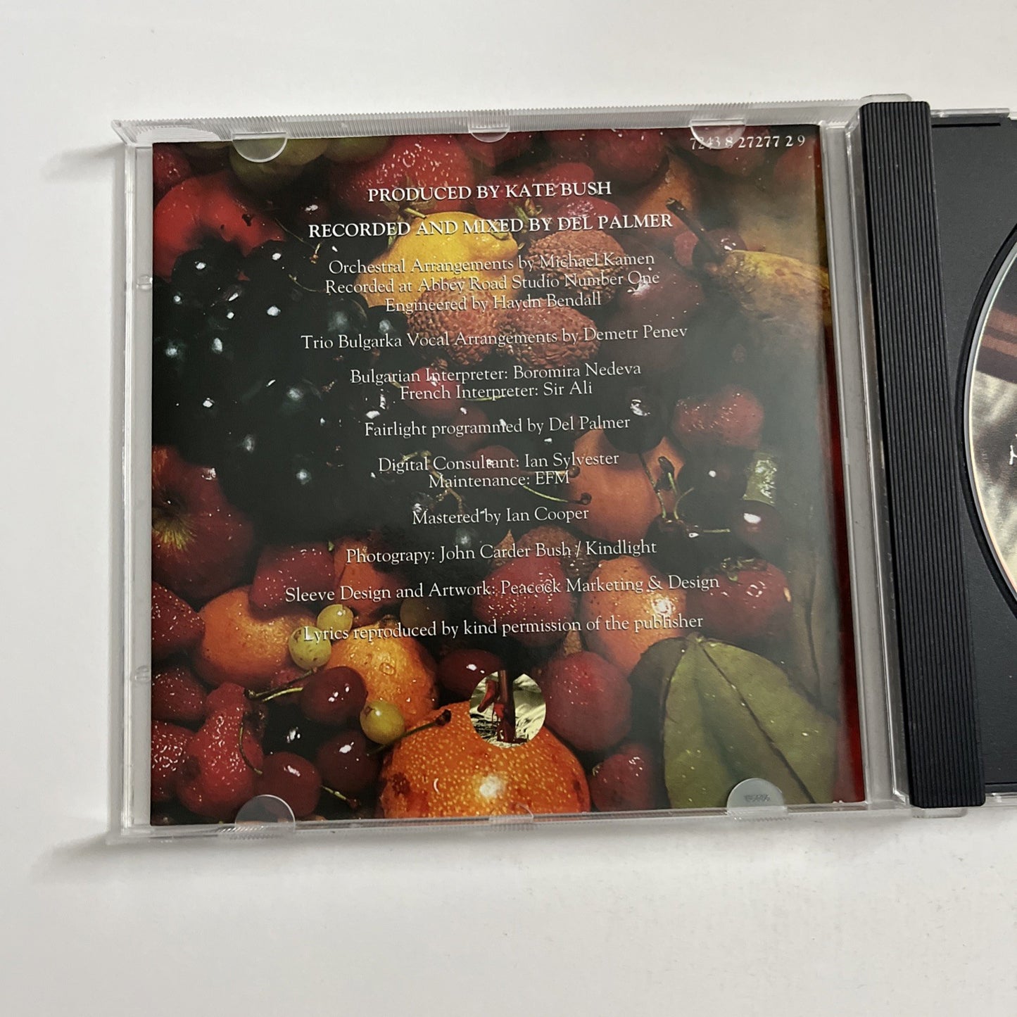 Kate Bush – The Red Shoes (CD, 1993) Europe CDEMD 1047