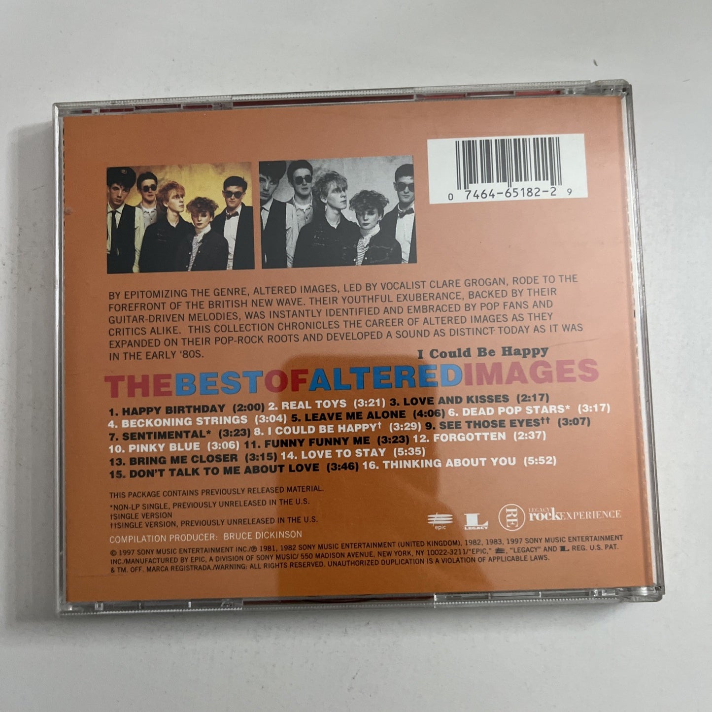 Altered Images – I Could Be Happy: The Best Of Altered Images (CD, 1997)