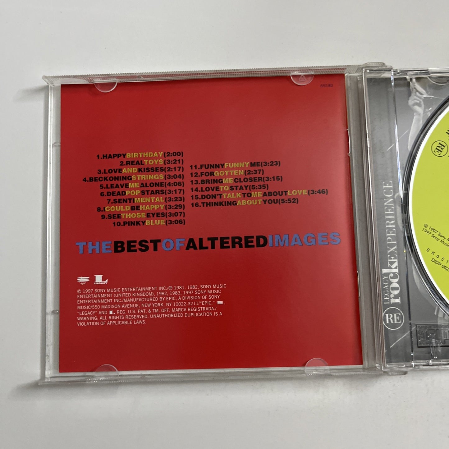 Altered Images – I Could Be Happy: The Best Of Altered Images (CD, 1997)