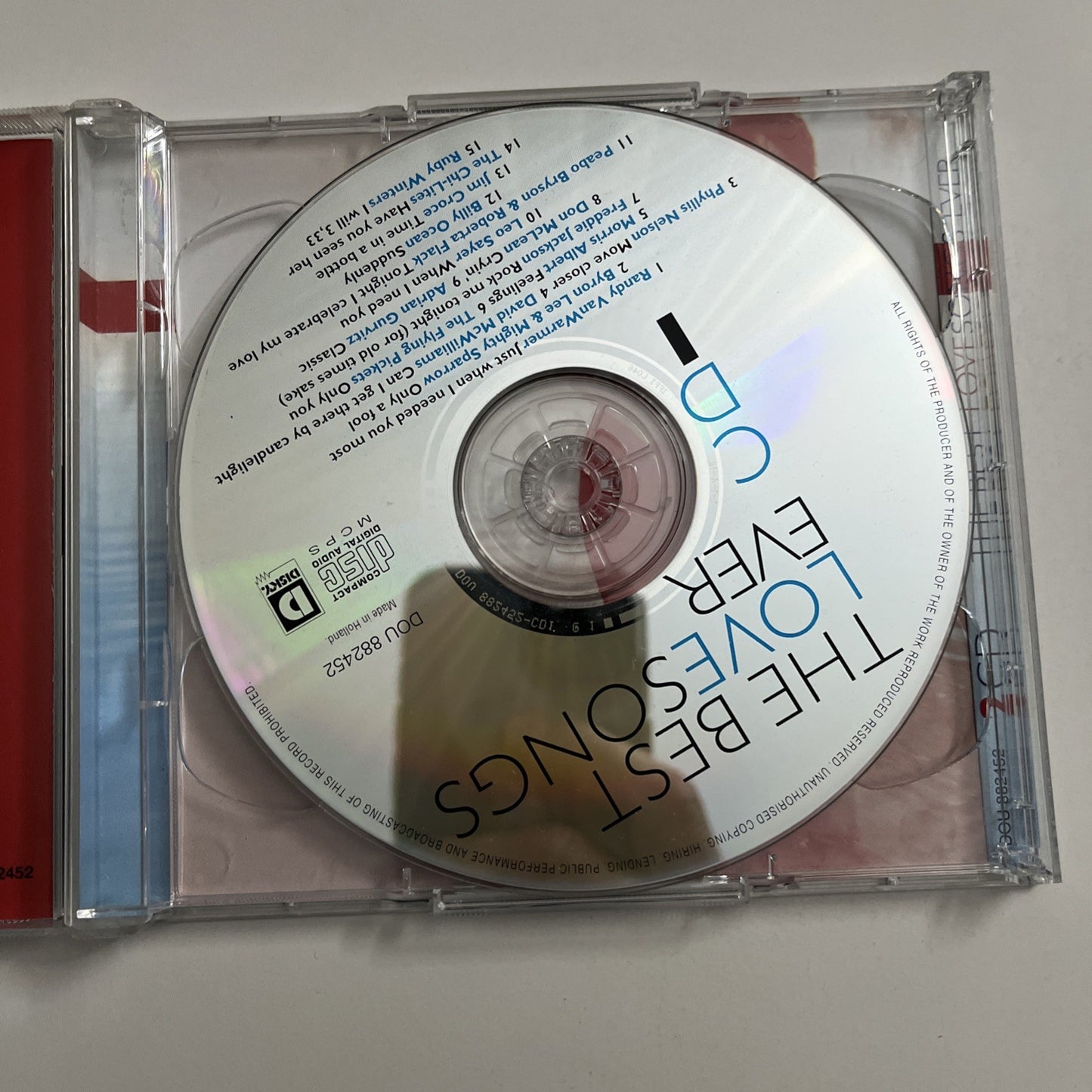 Various – The Best Love Songs Ever (CD, 1998) Europe 2-Discs DOU 882452