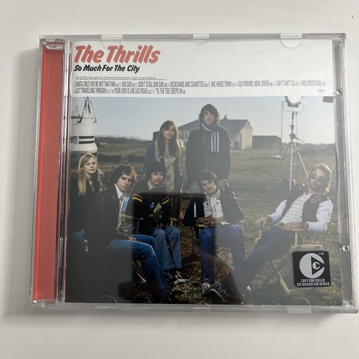 The Thrills – So Much For The City (CD, 2003) Australasia 7243 5 84969 2 5