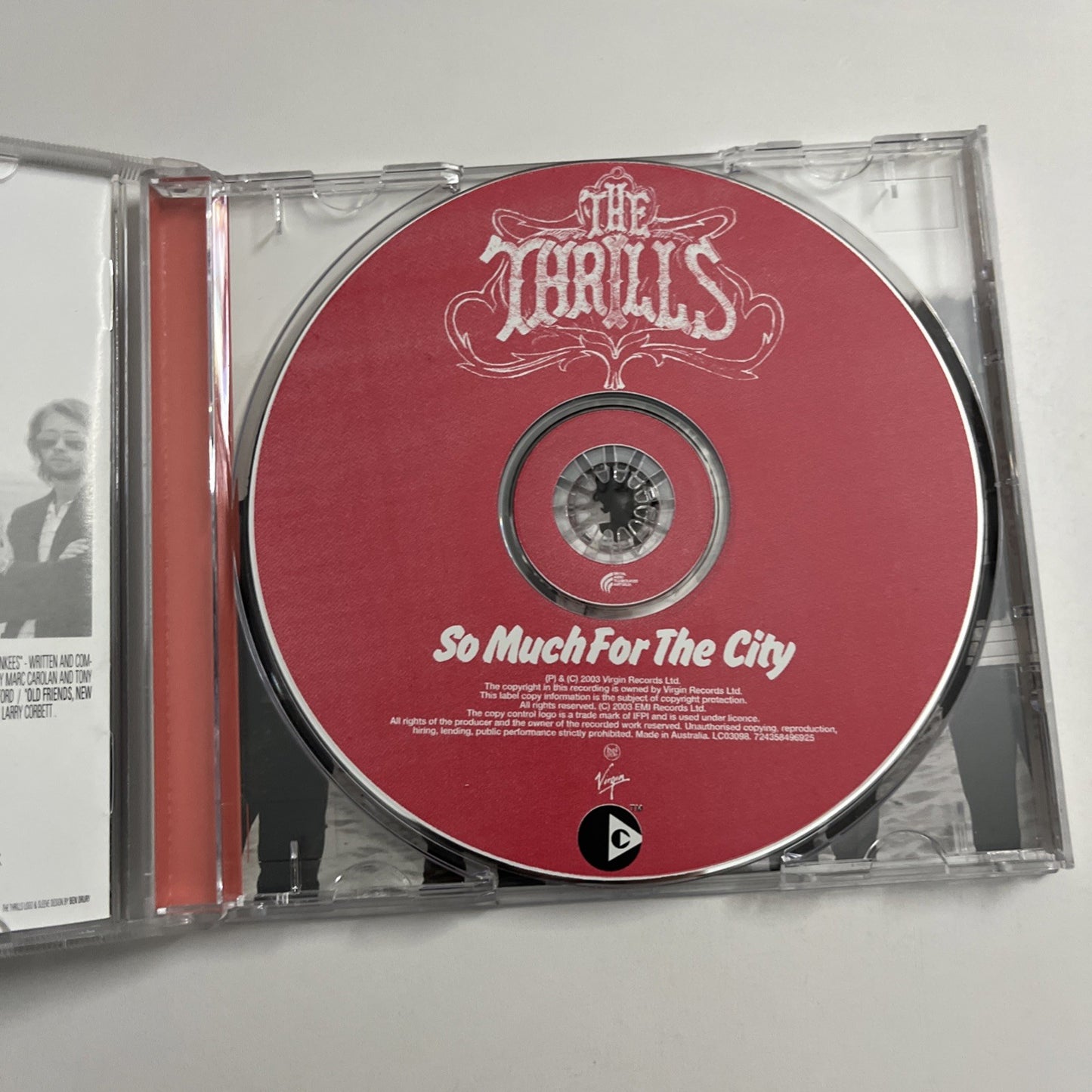 The Thrills – So Much For The City (CD, 2003) Australasia 7243 5 84969 2 5
