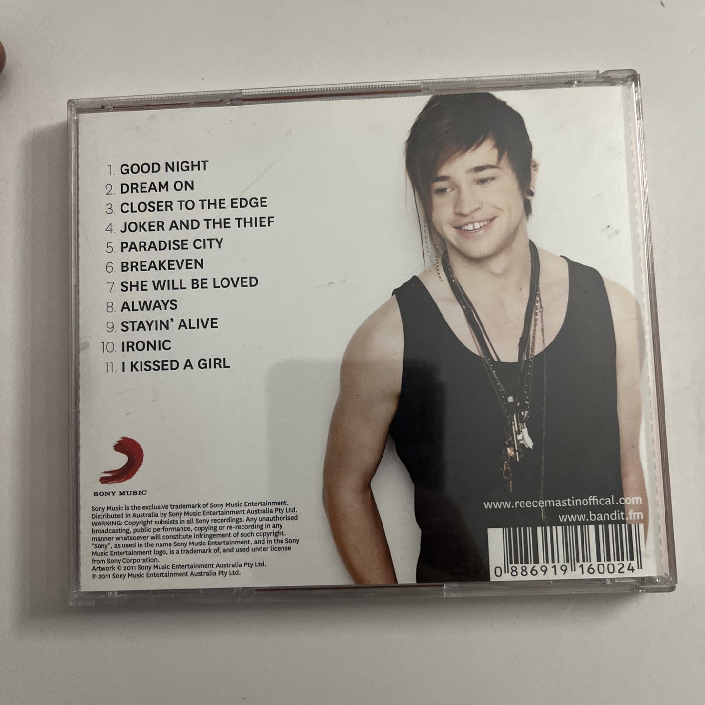 Reece Mastin – Reece Mastin (CD, 2011) Australia 88691916002