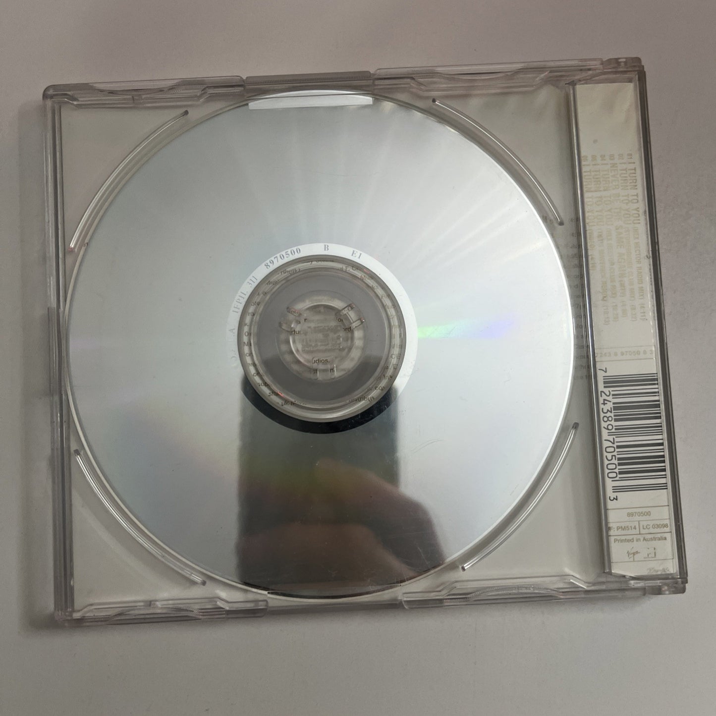 Melanie C – I Turn To You (CD, 2000) Australasia Single Enhanced