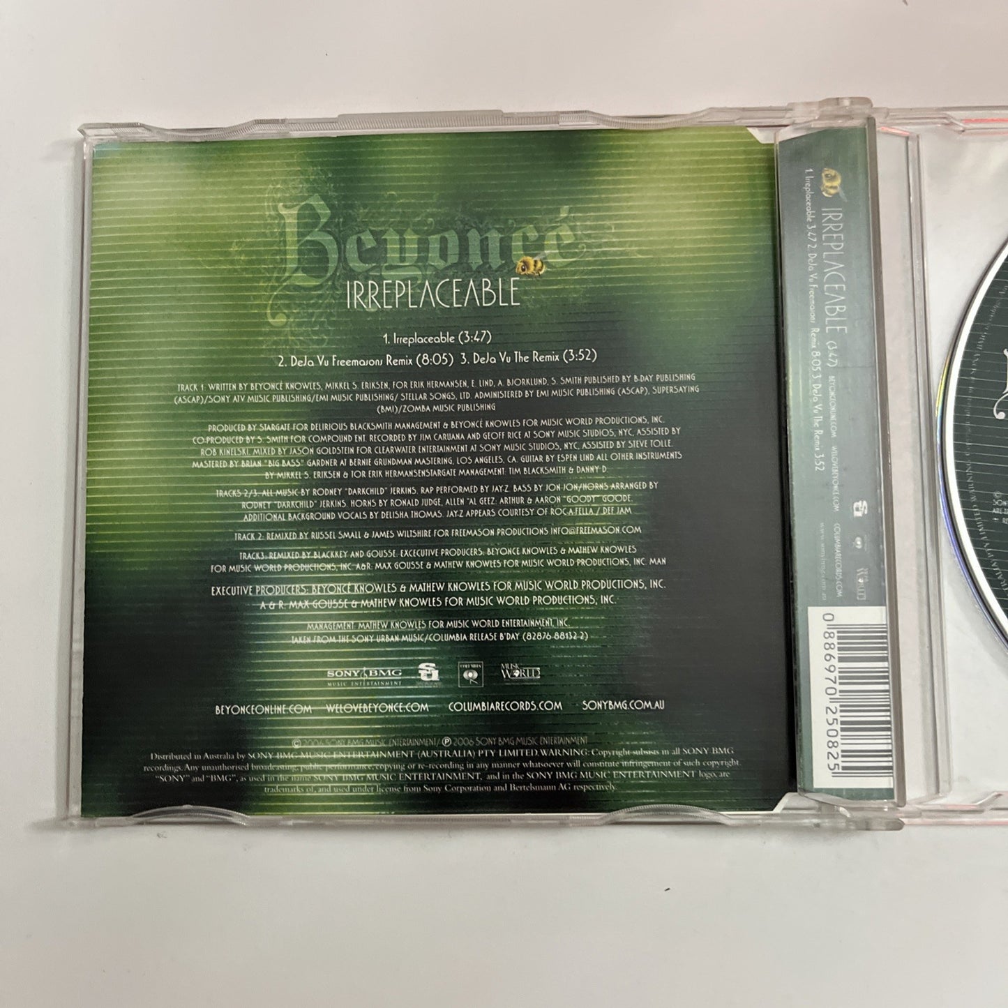 Beyoncé – Irreplaceable (CD, 2006) Australia 88697025082