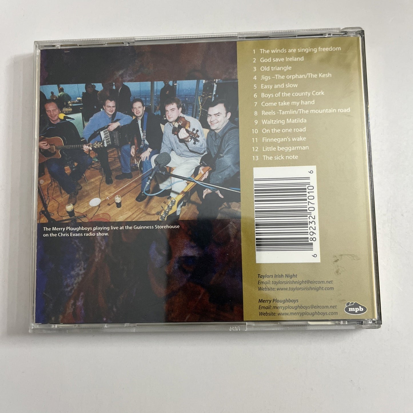 The Merry Ploughboys – MP3 (CD, 2002) Ireland none