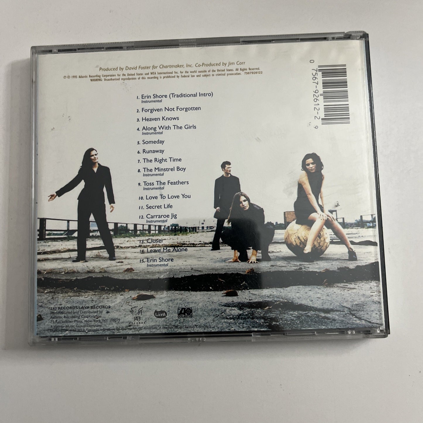 The Corrs – Forgiven, Not Forgotten (CD, 1995) Australia 7567926122