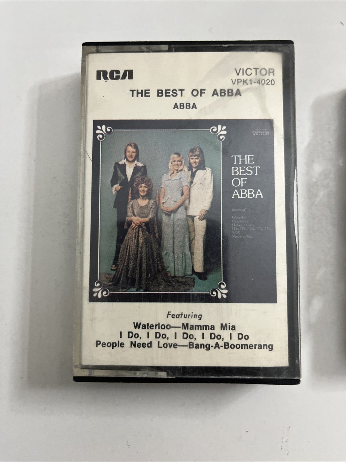 ABBA – The Best Of ABBA (Cassette, 1975) Australia & New Zealand VPK1-4020