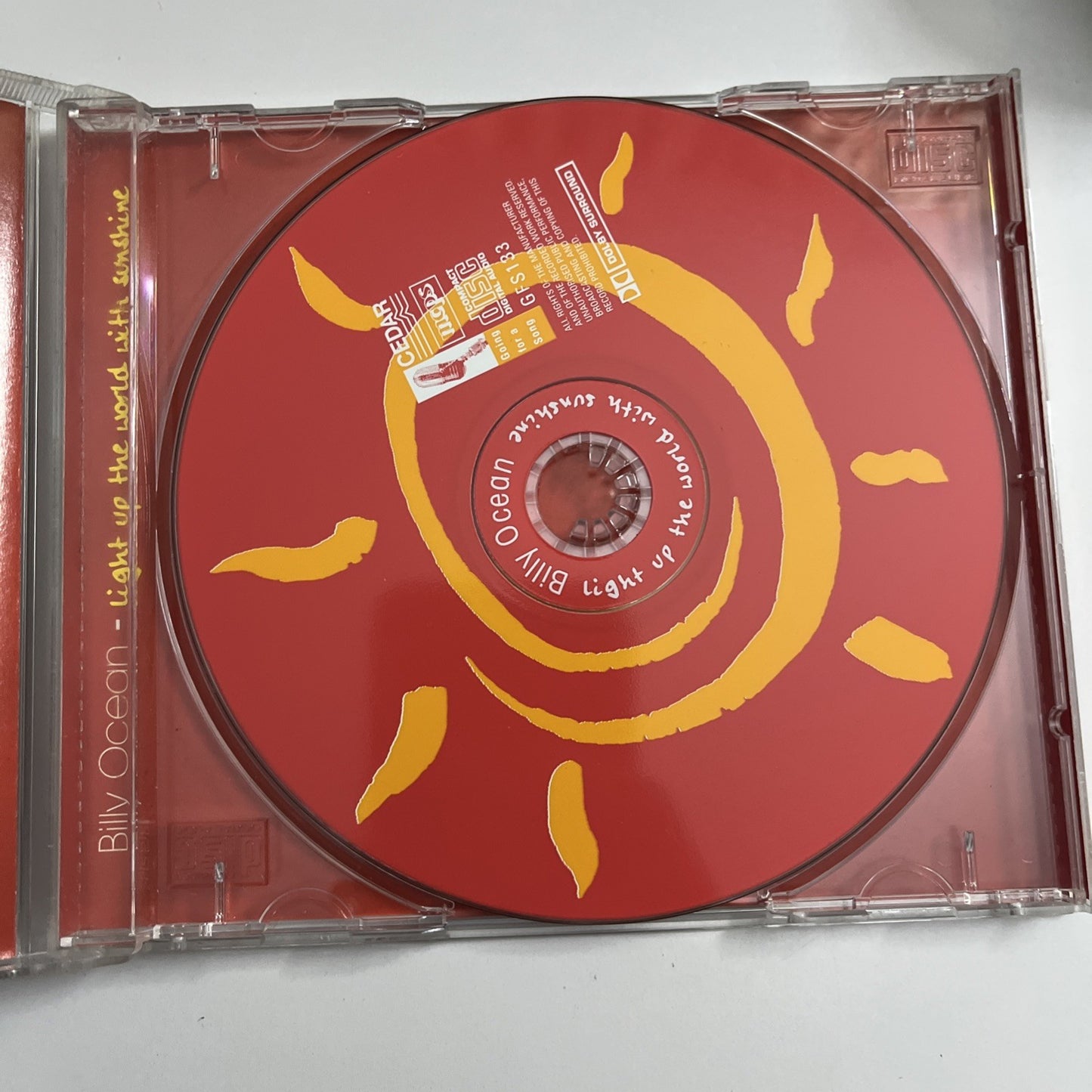 Billy Ocean – Light Up The World With Sunshine (CD, 2005) UK GFS133