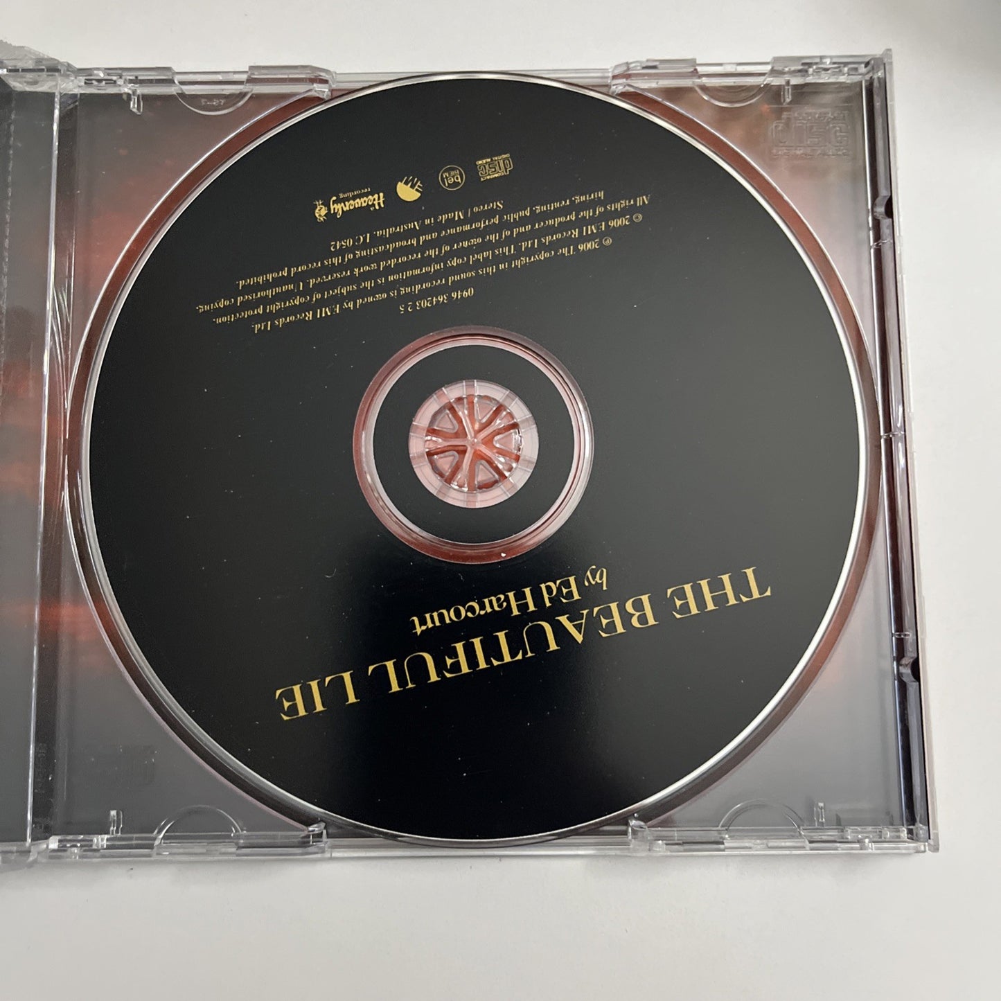 Ed Harcourt – The Beautiful Lie (CD, 2006) Australia 00946 364203 2 5