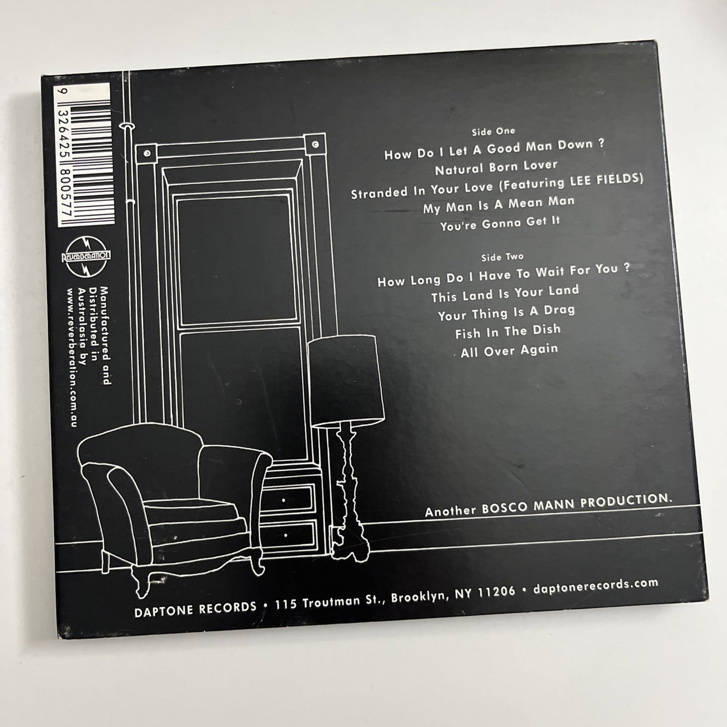 Sharon Jones & The Dap-Kings – Naturally (CD, 2005) Australia Digipak DAP004CD