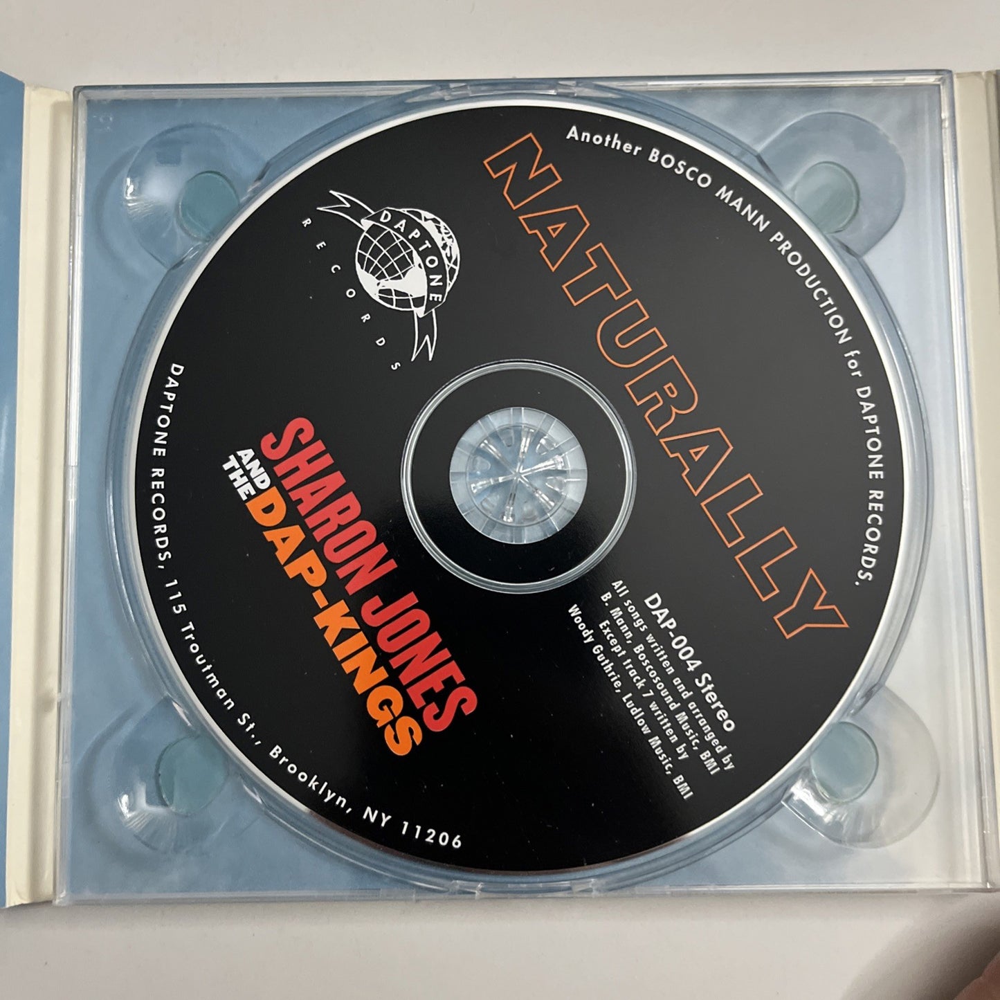 Sharon Jones & The Dap-Kings – Naturally (CD, 2005) Australia Digipak DAP004CD