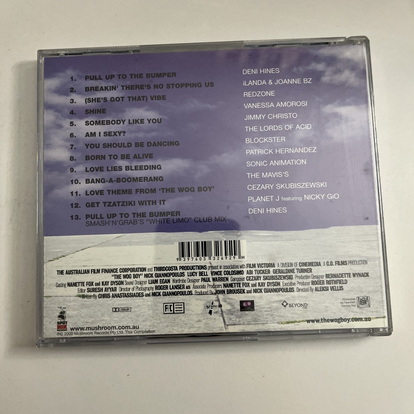 The Wog Boy (The Original Motion Picture Soundtrack) (CD, 2000) MUSH332692
