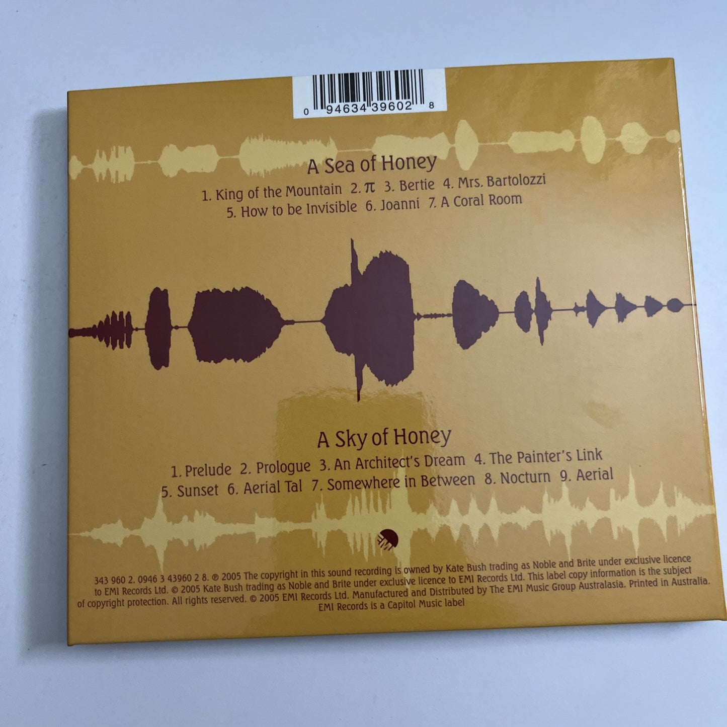 Kate Bush – Aerial (CD, 2005) Digipak 2-Disc