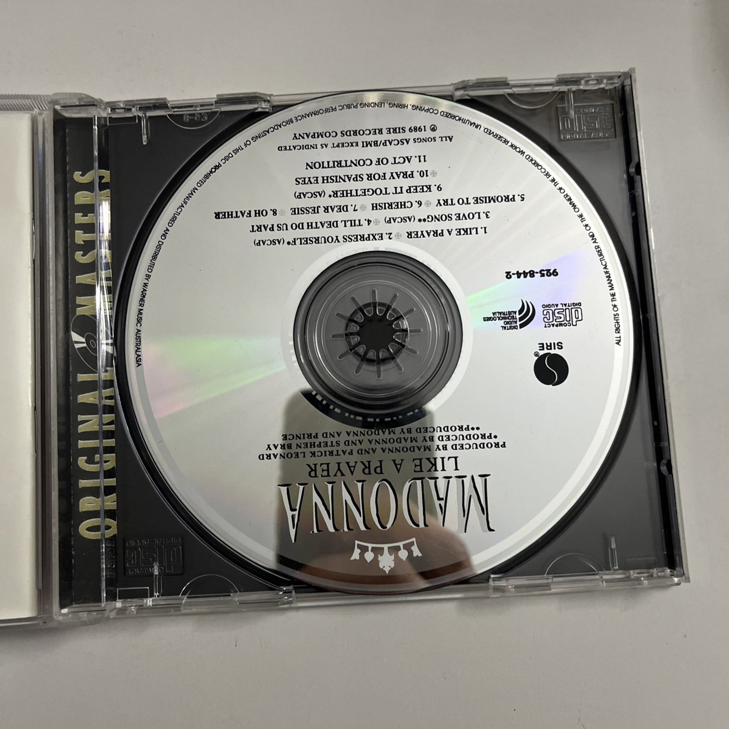 Madonna – Like A Virgin (CD, 0) Australia Original Masters 1984 25157-2