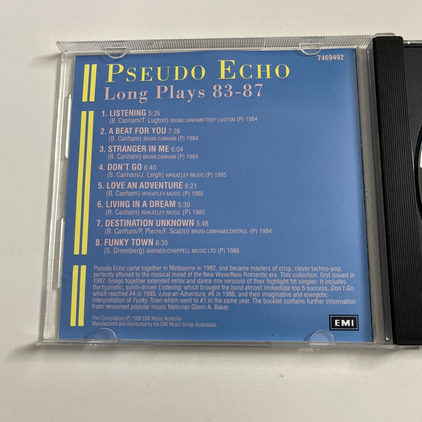 Pseudo Echo – Long Plays 83-87 (CD, ) 1998 Australia 7469492