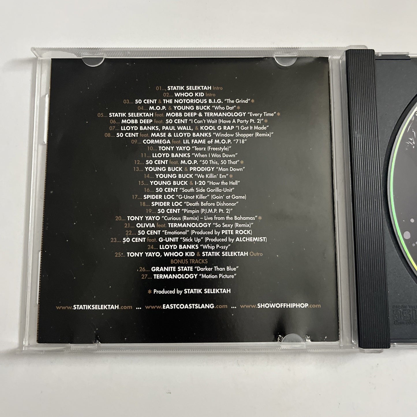 Statik Selektah, G-Unit Records – The Empire Strikes Back (CD, 2006) US STS 2006