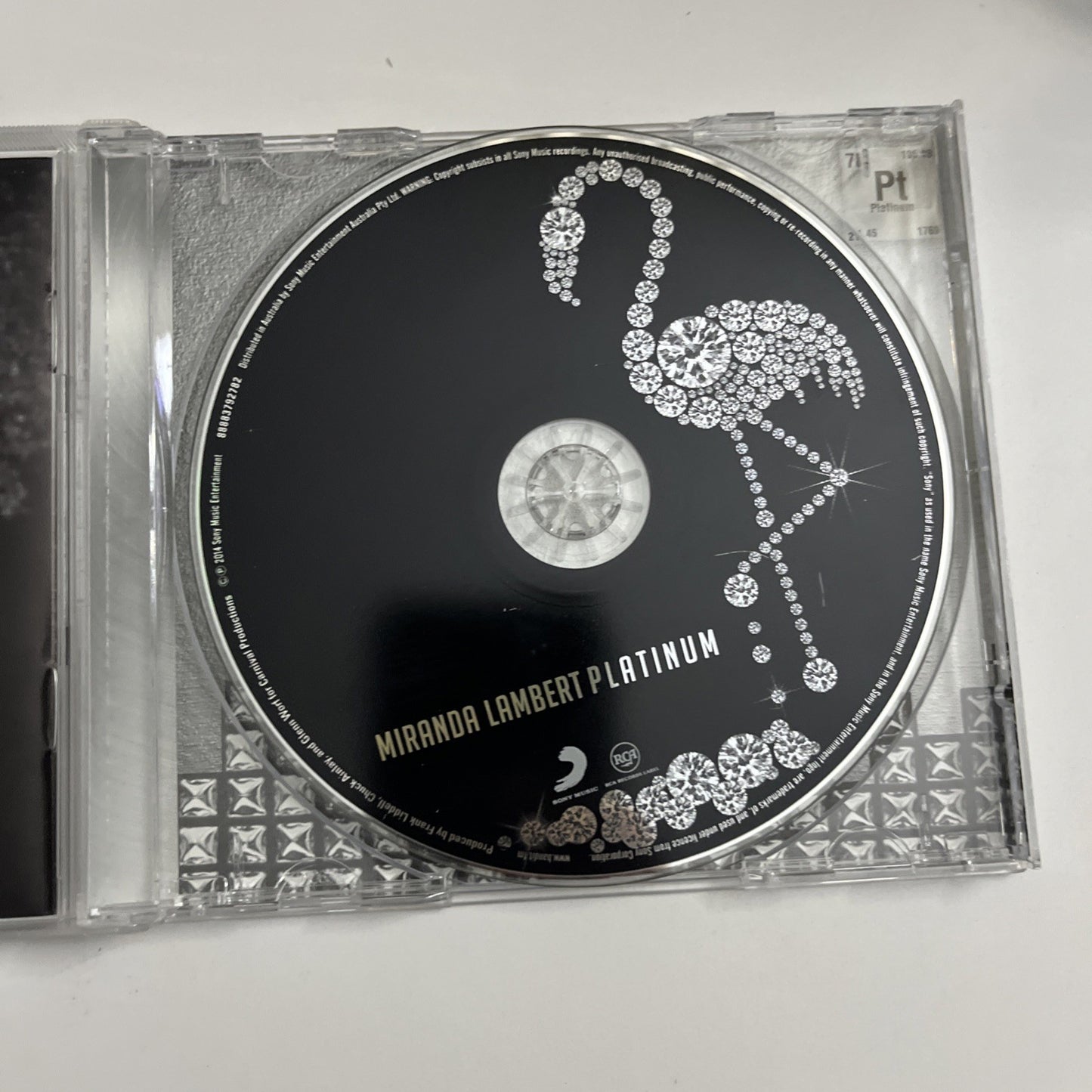 Miranda Lambert – Platinum (CD, 2014) Australia 888837927826