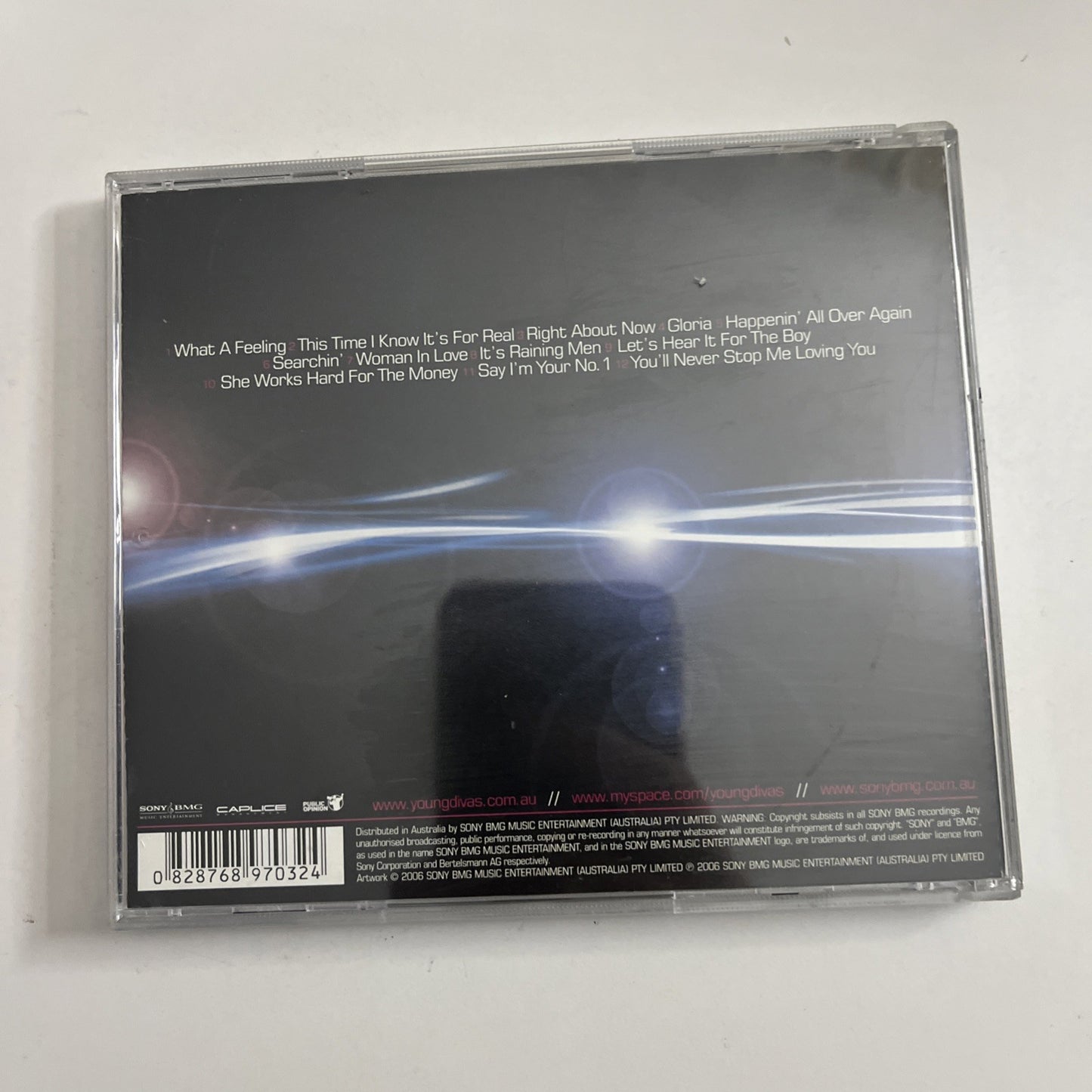 Young Divas – Young Divas (CD, 2006) Australia 82876897032