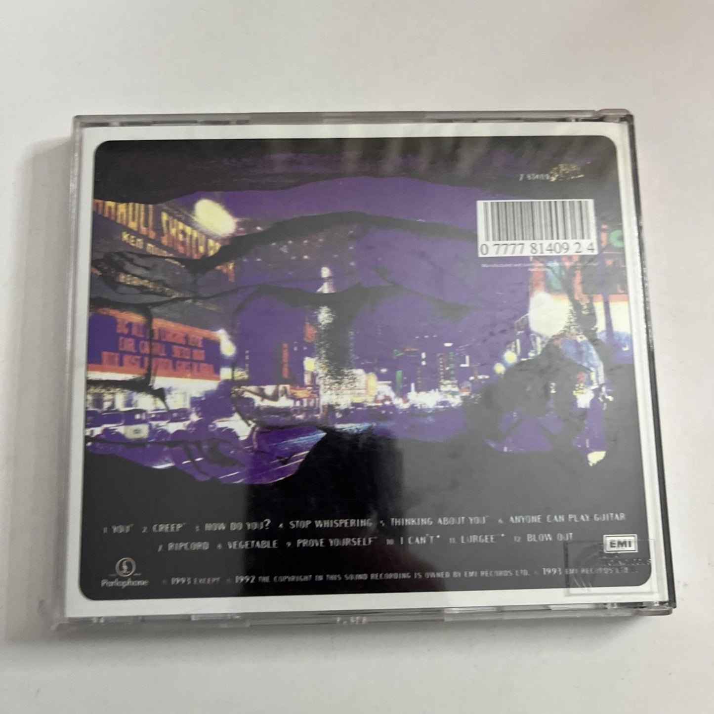 Radiohead – Pablo Honey (CD, 1993) Australia 7 81409 2