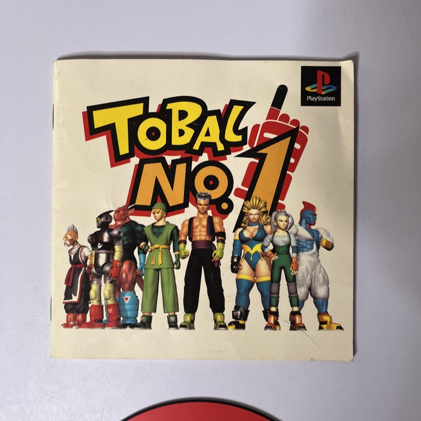 Tobal No 1 PS1 Sony PlayStation NTSC-J JAPAN Squaresoft Game