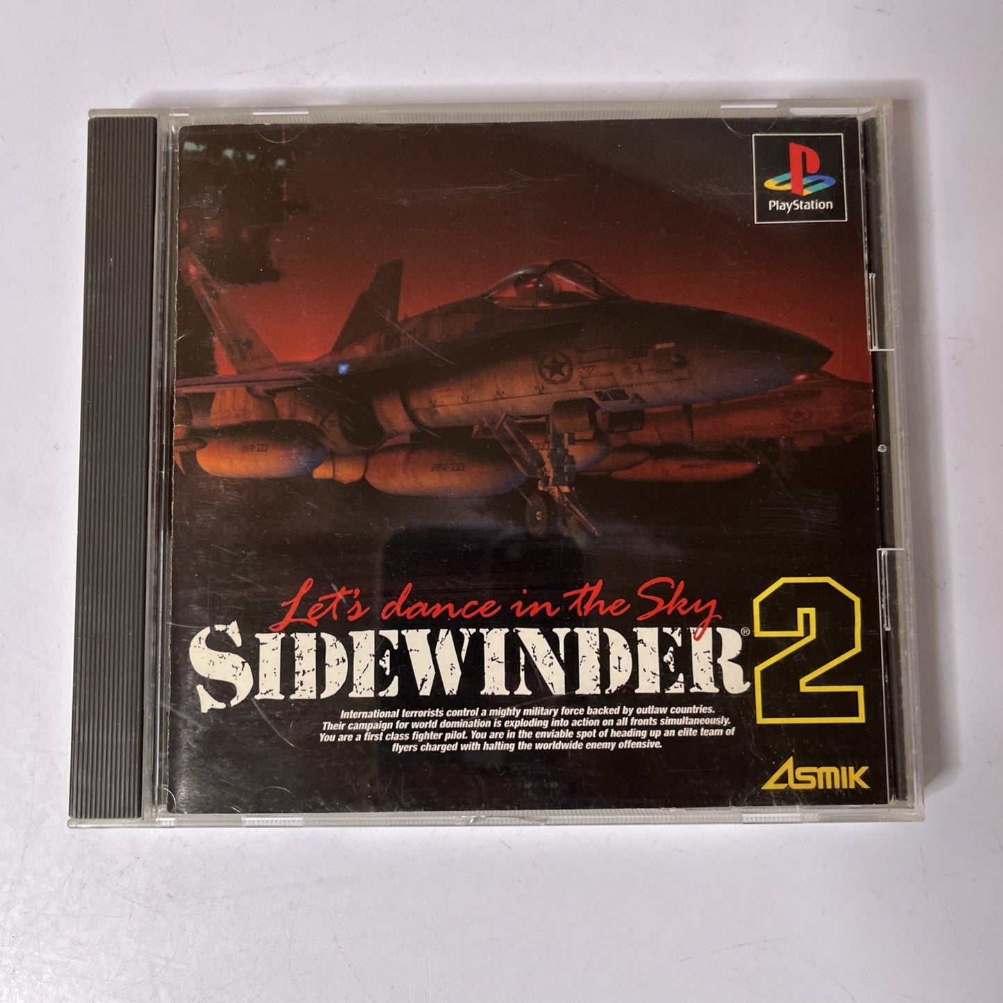 Sidewinder 2 PS1 Sony PlayStation NTSC-J JAPAN Flight Combat Game