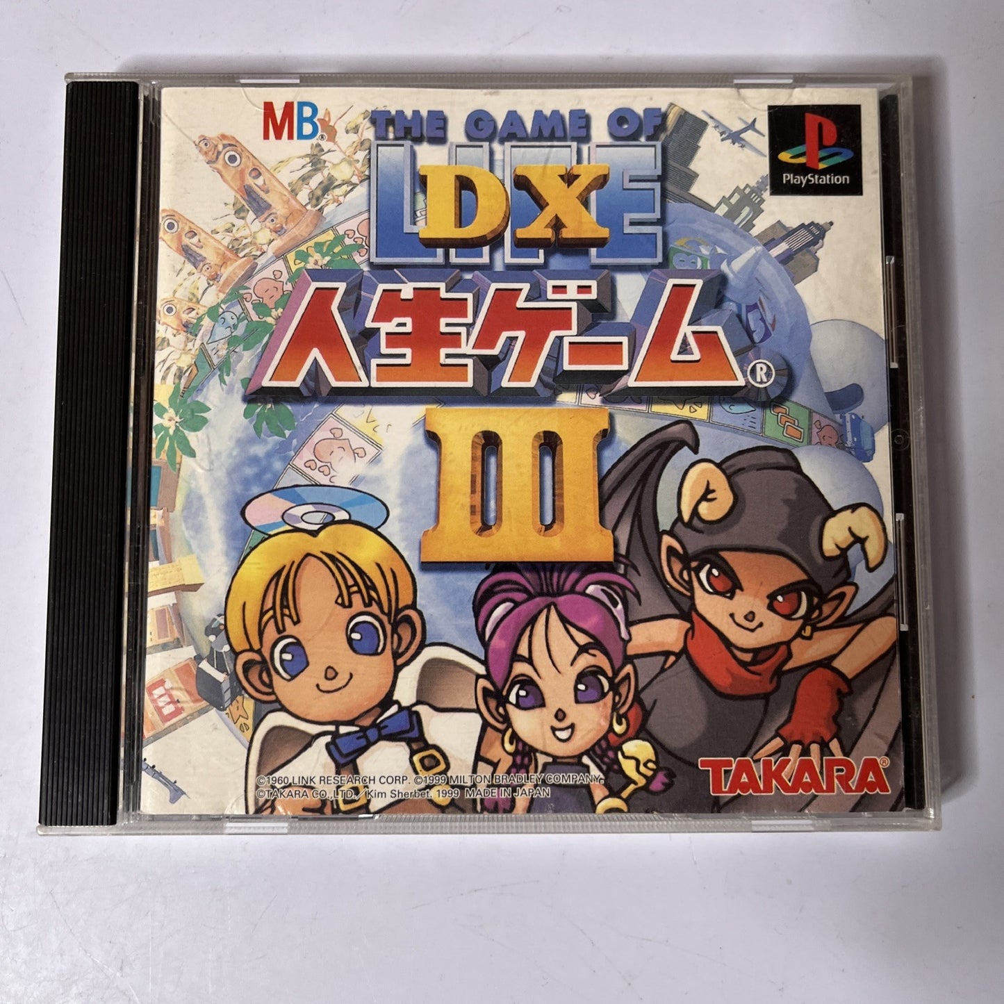 DX Jinsei Game 3 PS1 Sony PlayStation NTSC-J JAPAN 1999 Game