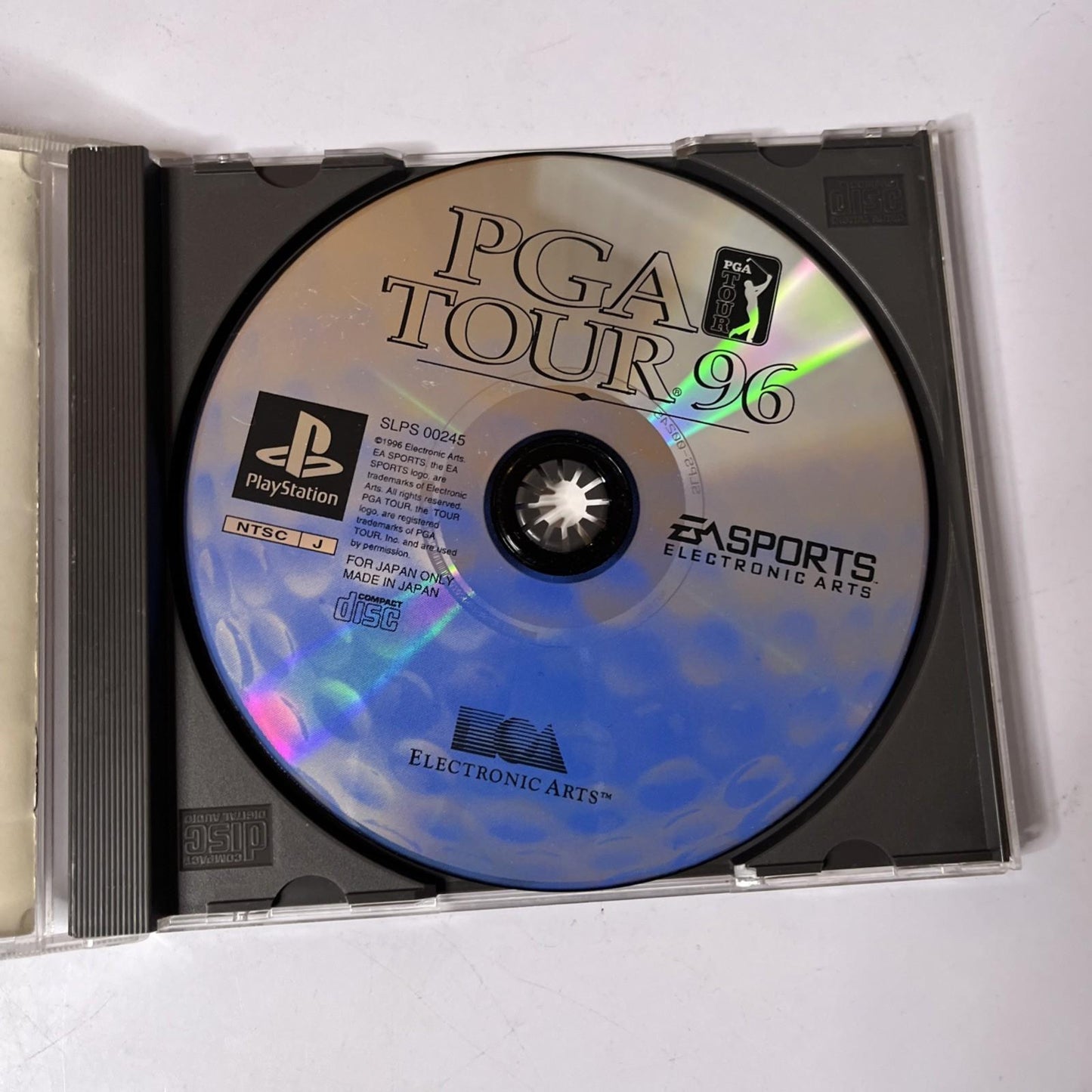 PGA Tour 96 Golf PS1 Sony PlayStation NTSC-J JAPAN Game Complete