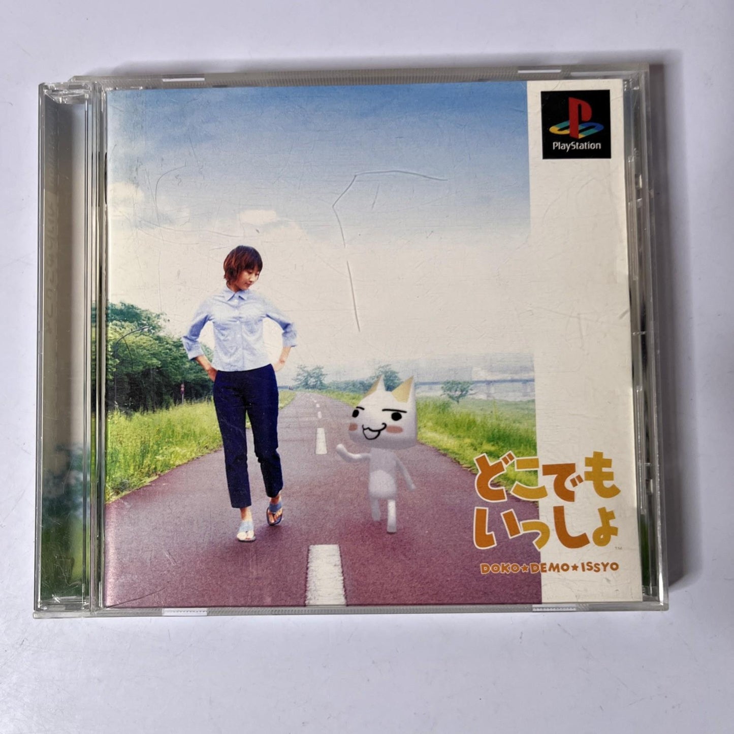Doko Demo Issho NTSC-J PS1 Sony PlayStation NTSC-J JAPAN Game Complete