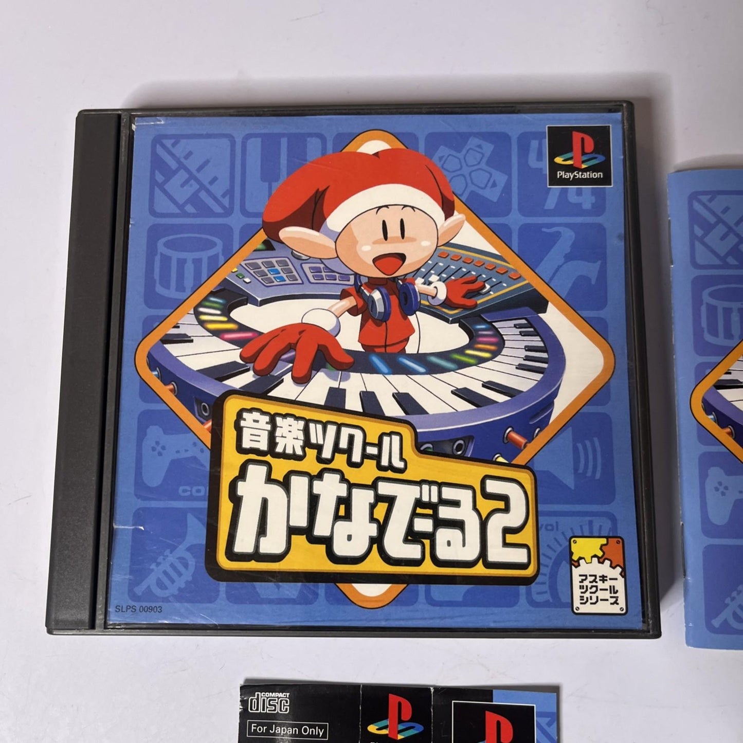 Ongaku Tsukuru: Kanadeeru 2 Music Maker PS1 PlayStation NTSC-J JAPAN Complete