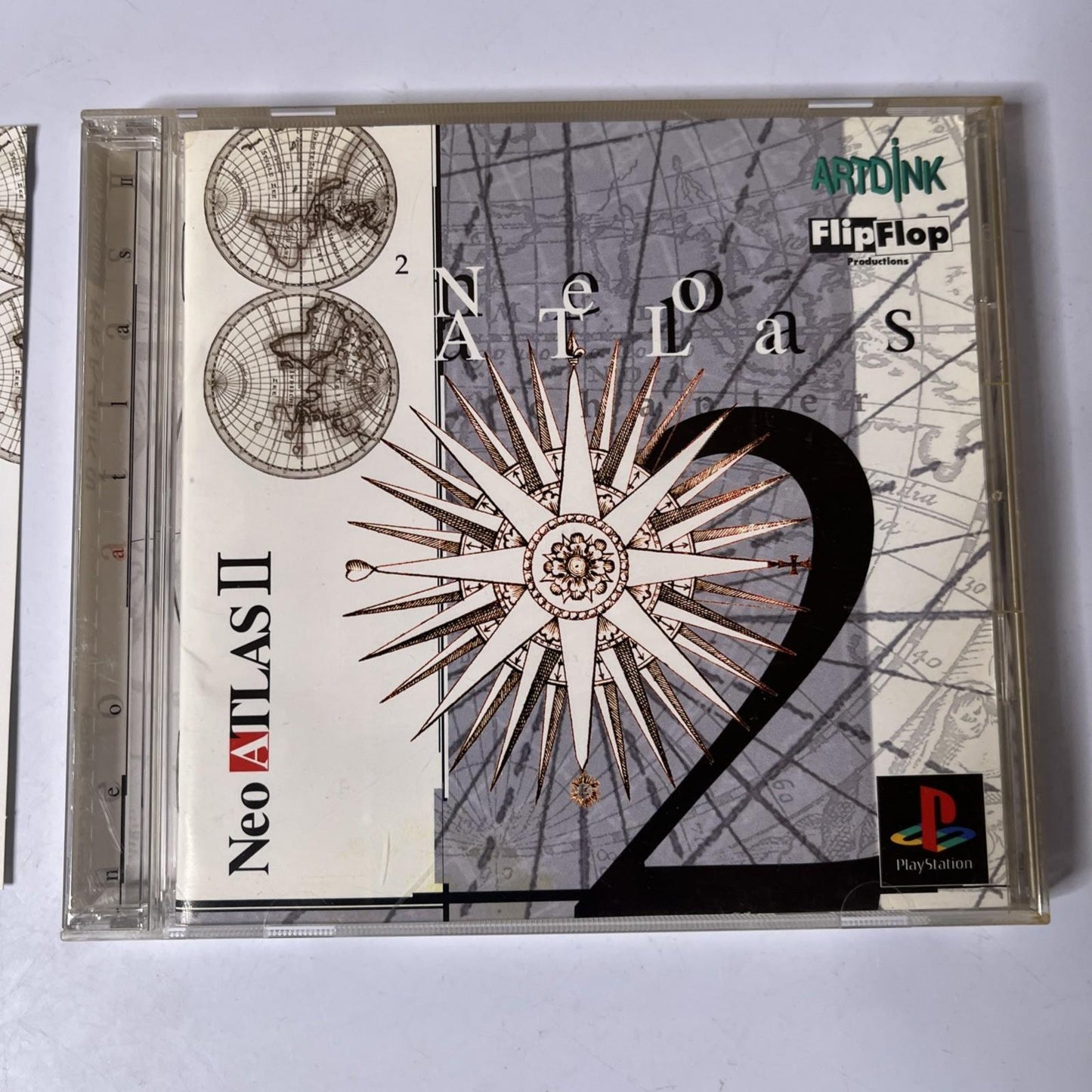 Neo Atlas 2 PS1 Sony PlayStation NTSC-J JAPAN Strategy 1999 Game Complete