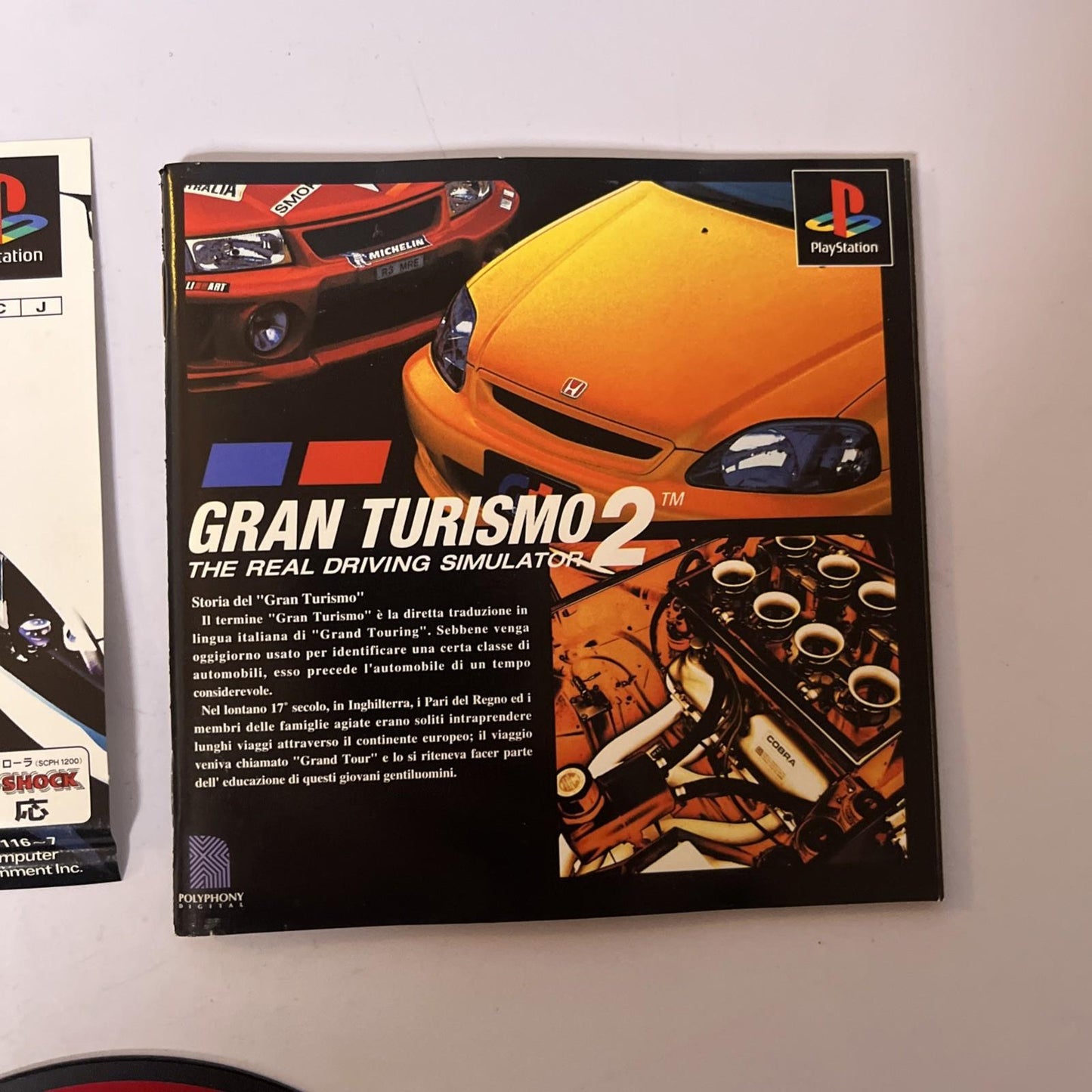Gran Turismo 2 1999 PS1 Sony PlayStation NTSC-J JAPAN Car Racing Complete