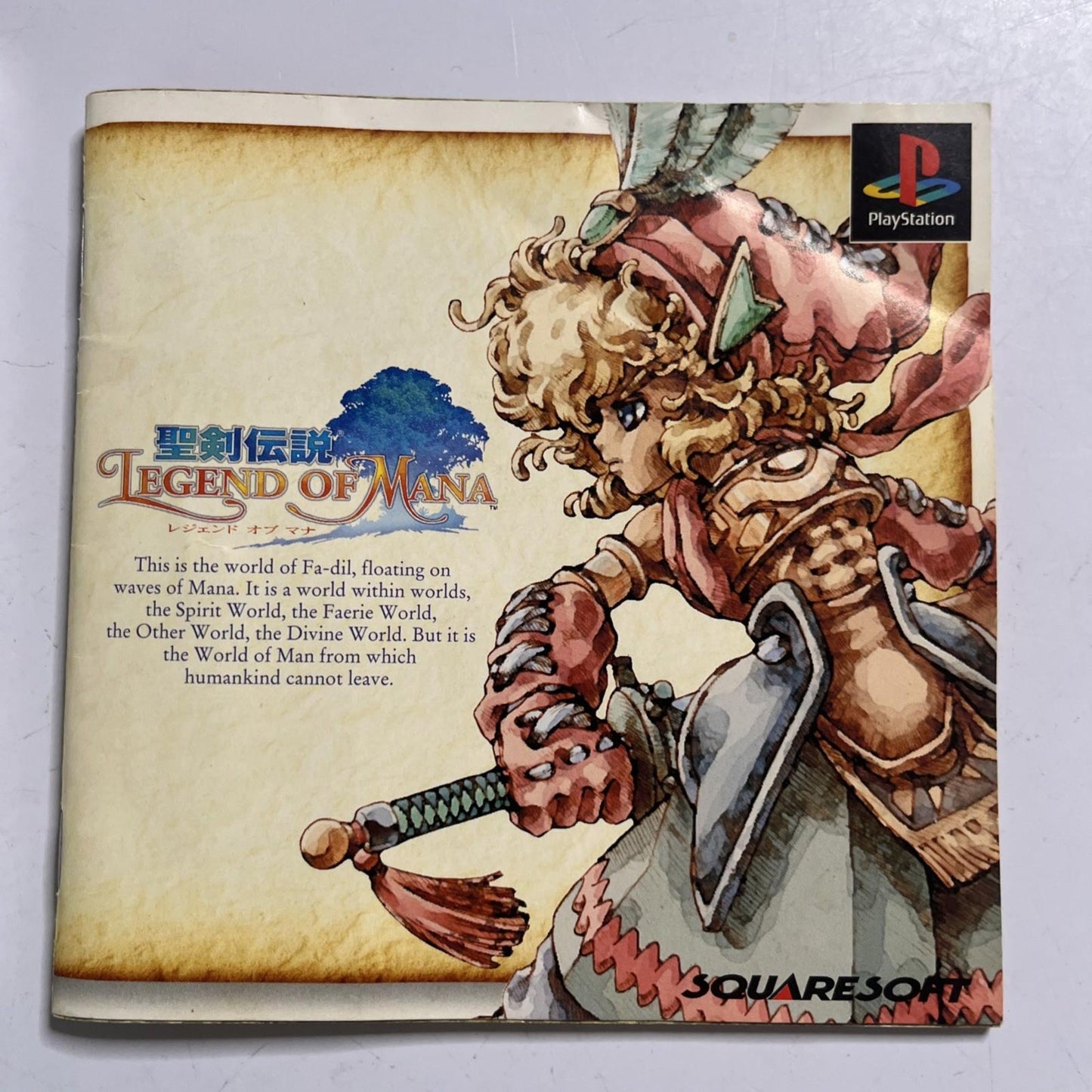 Legend Of Mana 1999 PS1 Sony PlayStation NTSC-J JAPAN Square RPG Game