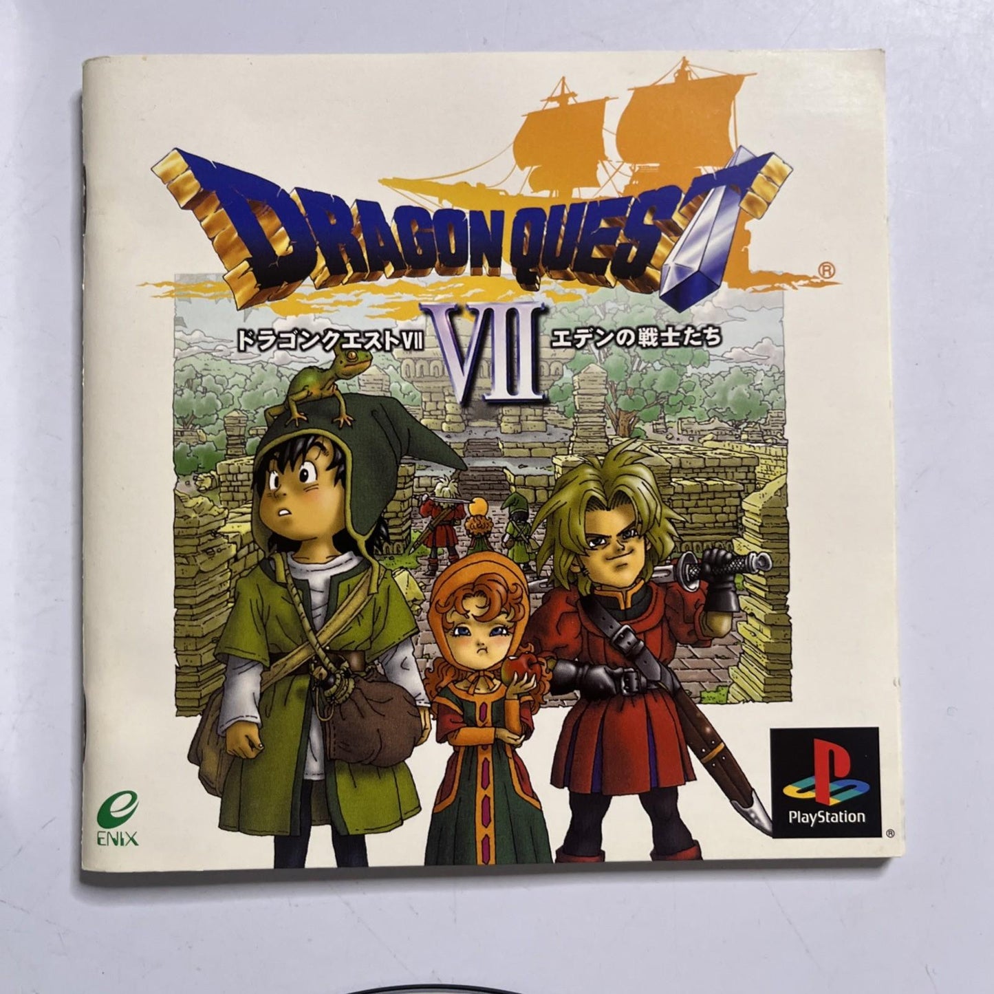 Dragon Quest VII 1998 PS1 Sony PlayStation NTSC-J JAPAN Game