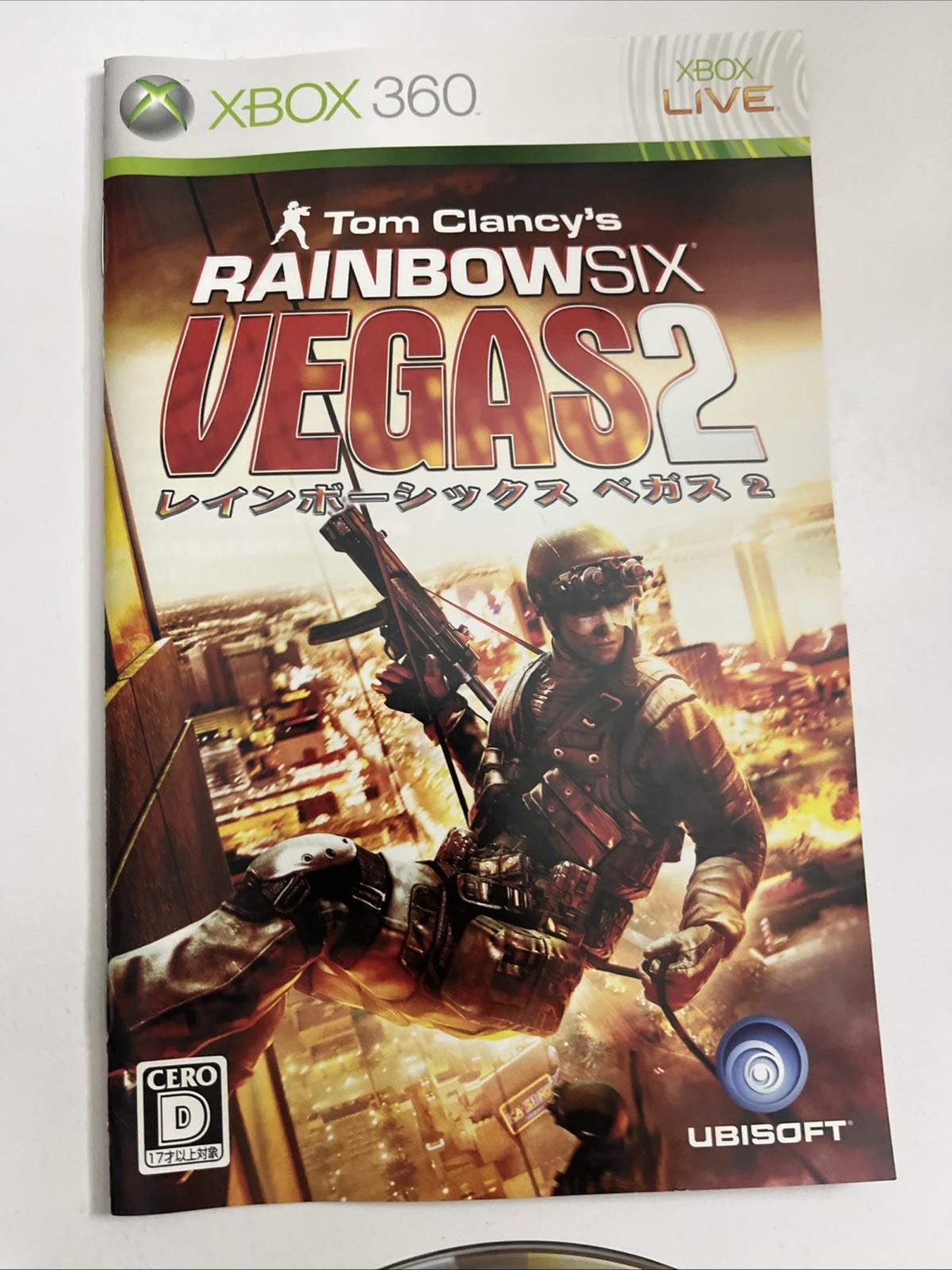 Tom Clancy's Rainbow Six: Vegas 2 Microsoft XBOX 360 NTSC-J JAPAN Game Complete