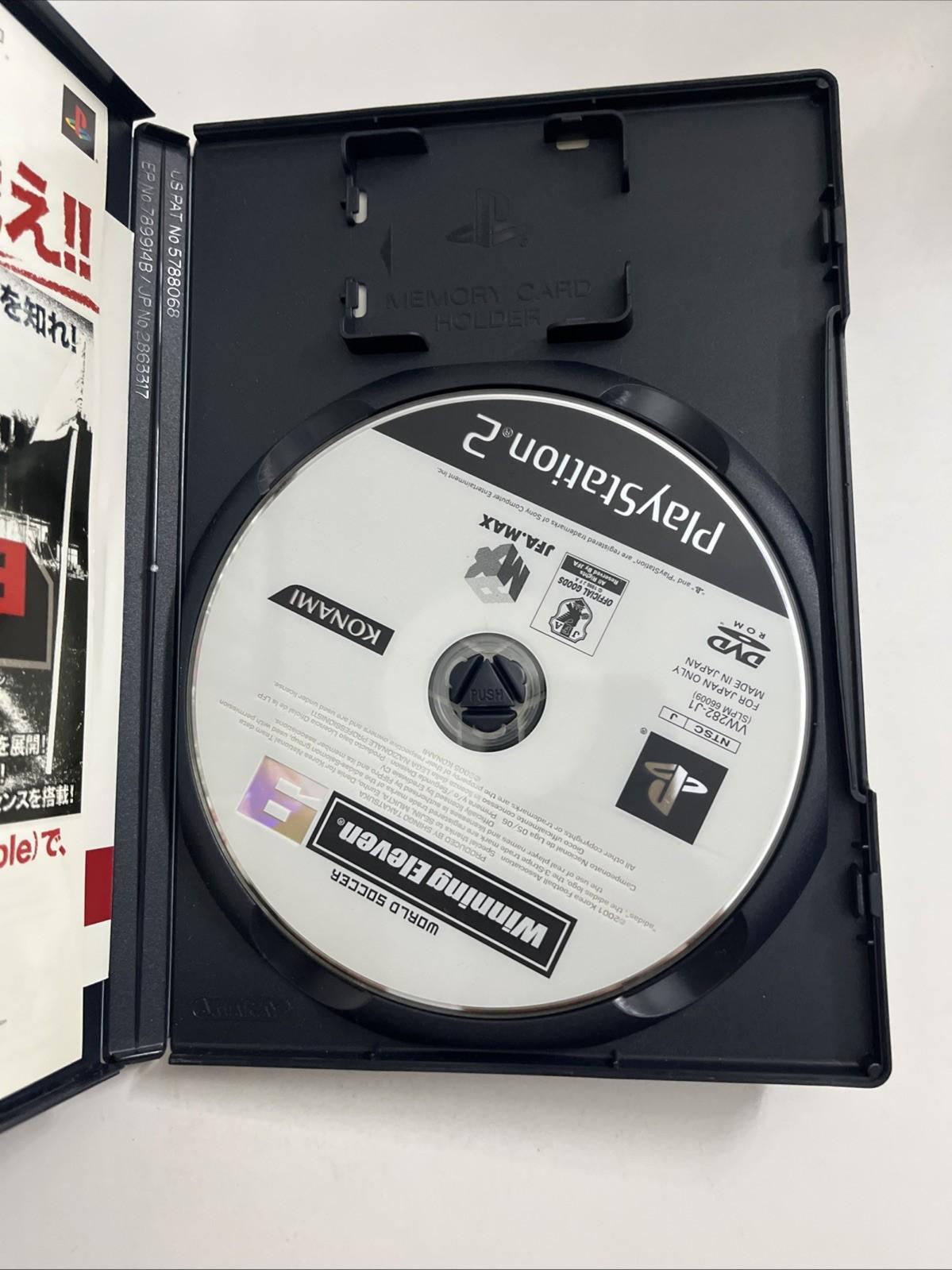 World Soccer Winning Eleven 9 PS2 Konami PlayStation NTSC-J JAPAN Game