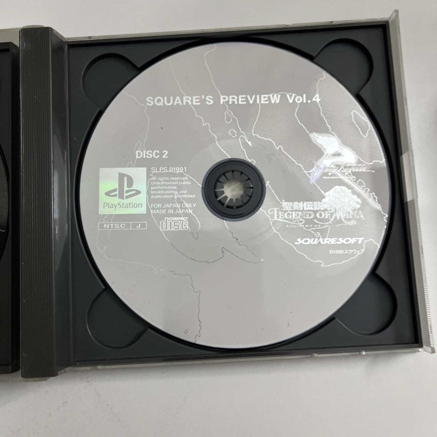 SaGa Frontier 2 1999 PS1 Squaresoft PlayStation NTSC-J JAPAN Game