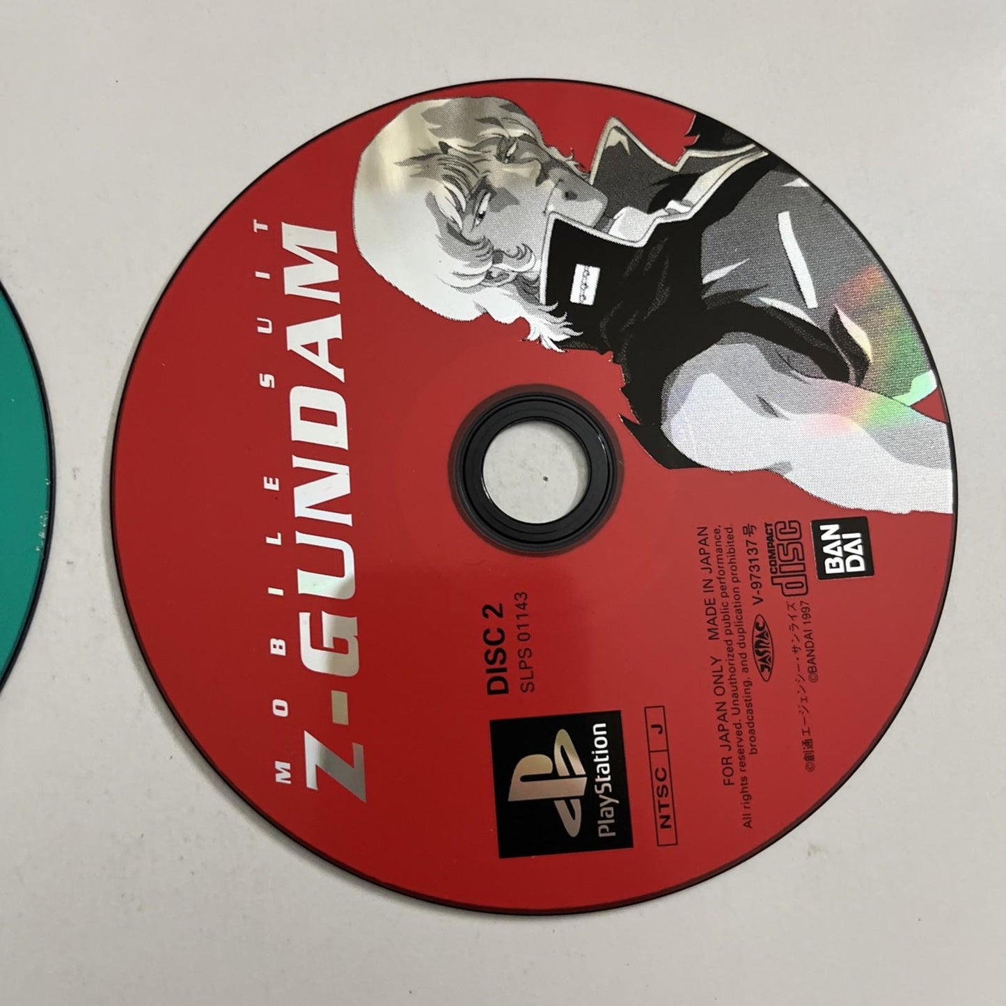 Mobile Suit Z Gundam 1997 PS1 Bandai PlayStation NTSC-J JAPAN Game