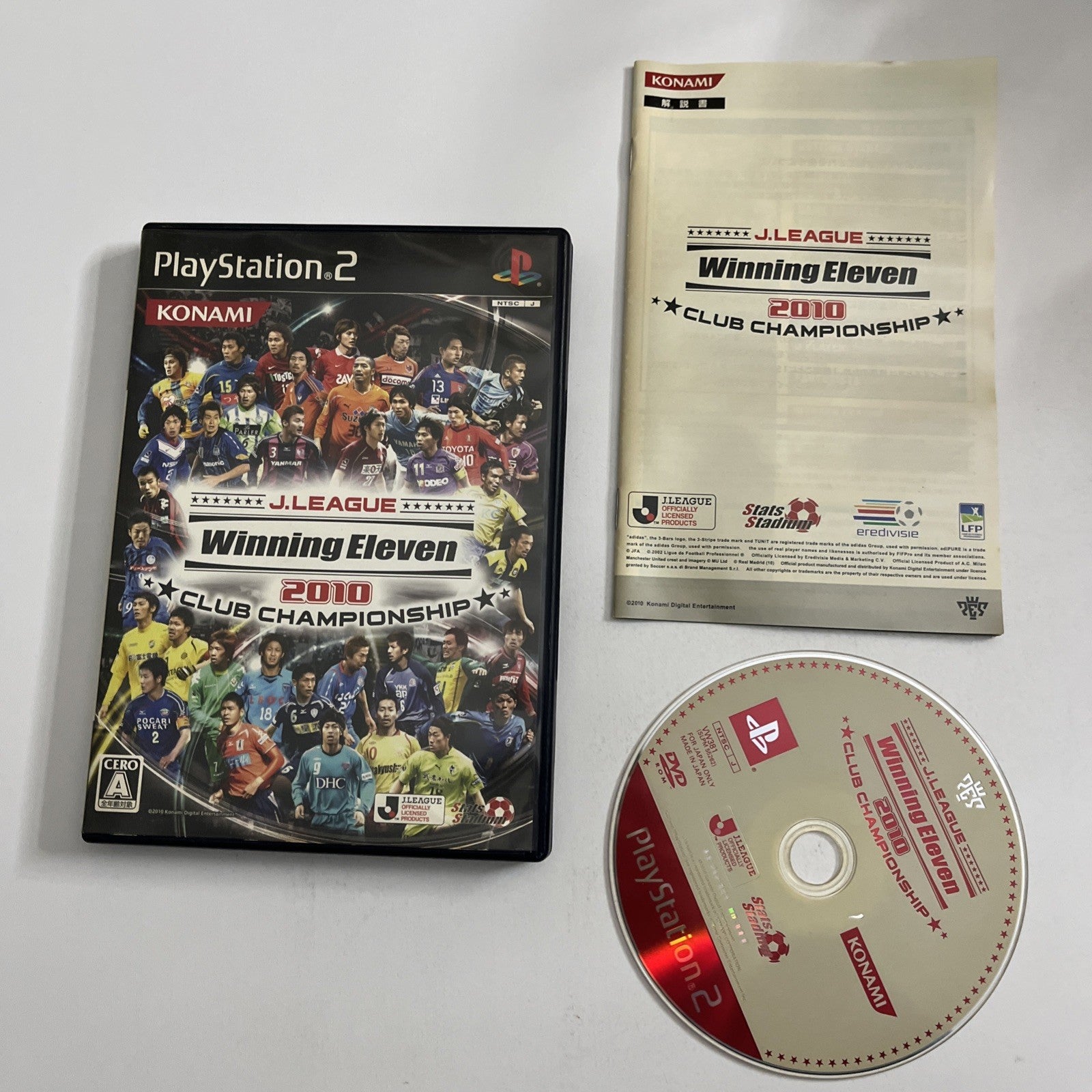 Jeu PS2 J.League Winning Eleven Tactics - Version Japonaise NTSC-J
