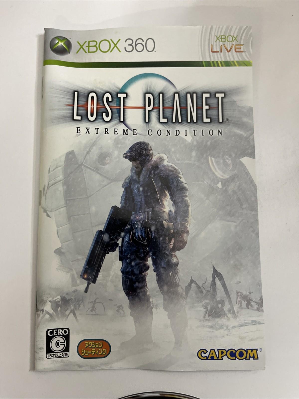 Lost Planet: Extreme Condition 2006 Microsoft XBOX 360 NTSC-J JAPAN Complete